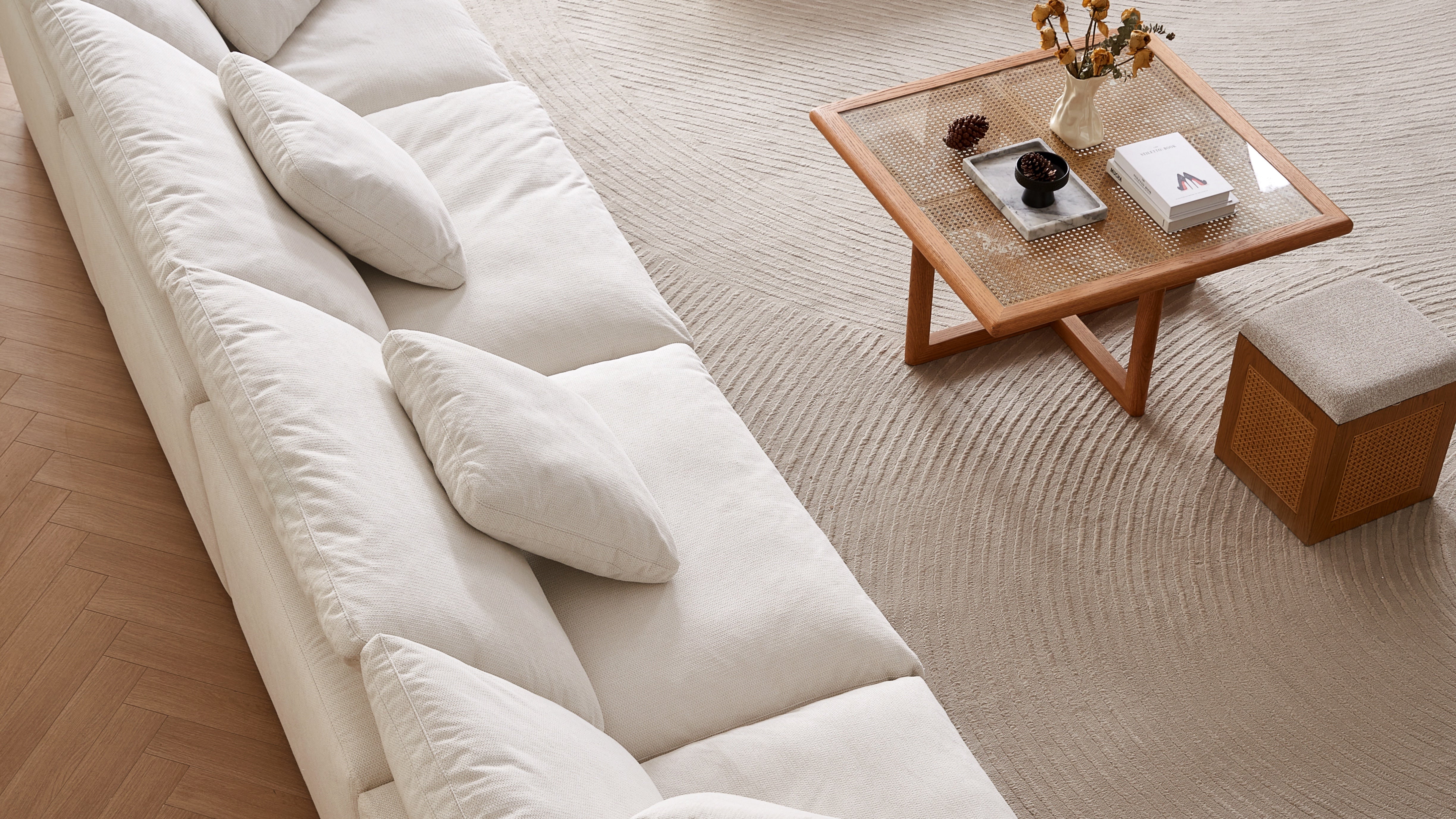 cloud couch aerial view