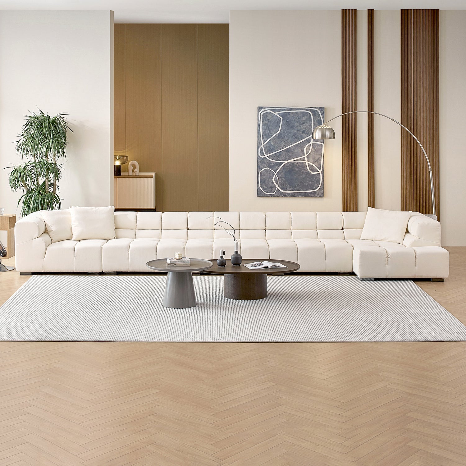 sectional - Amora Sectional High Arm - MC - Mario Capasa