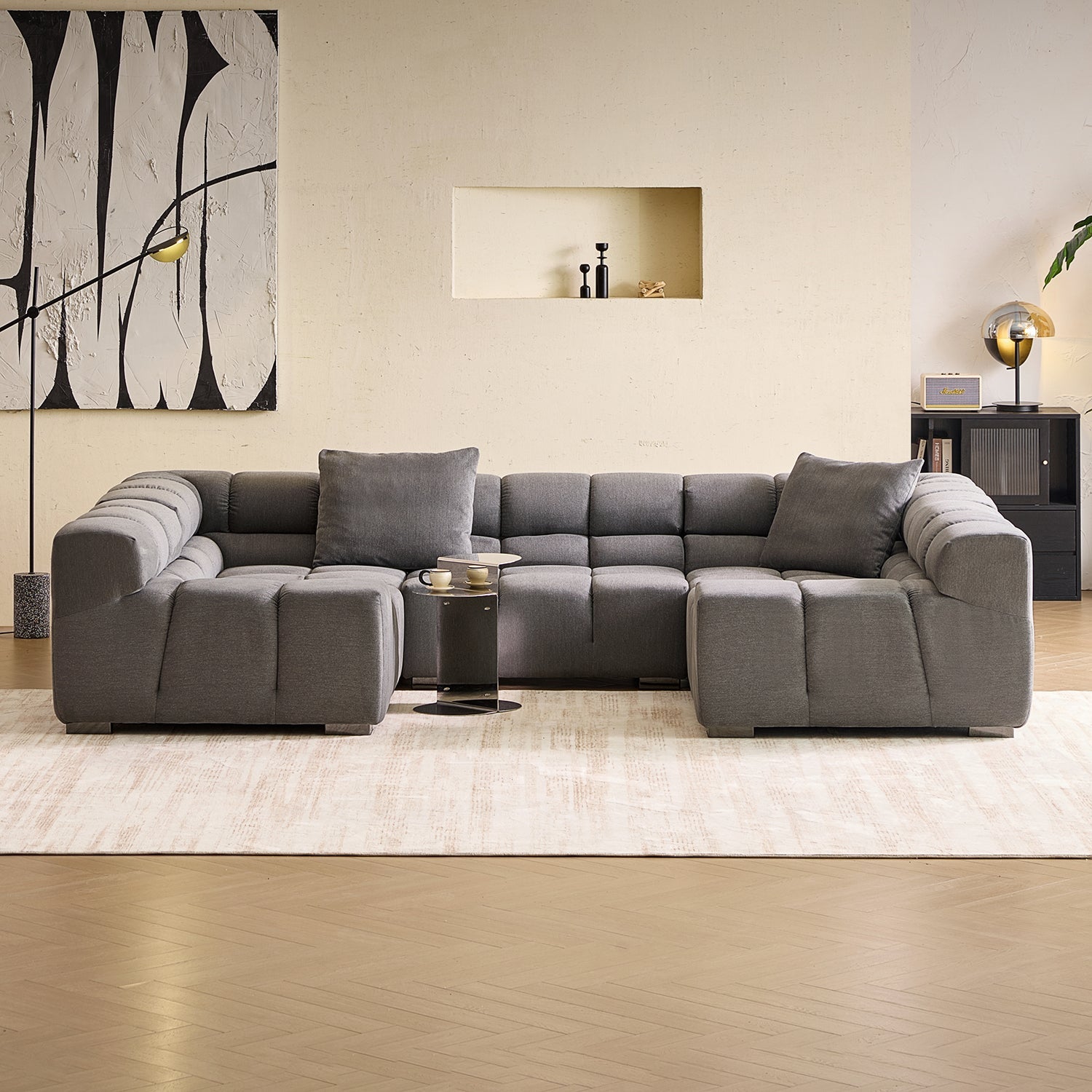 sectional - Amora U Lounge - MC - Mario Capasa