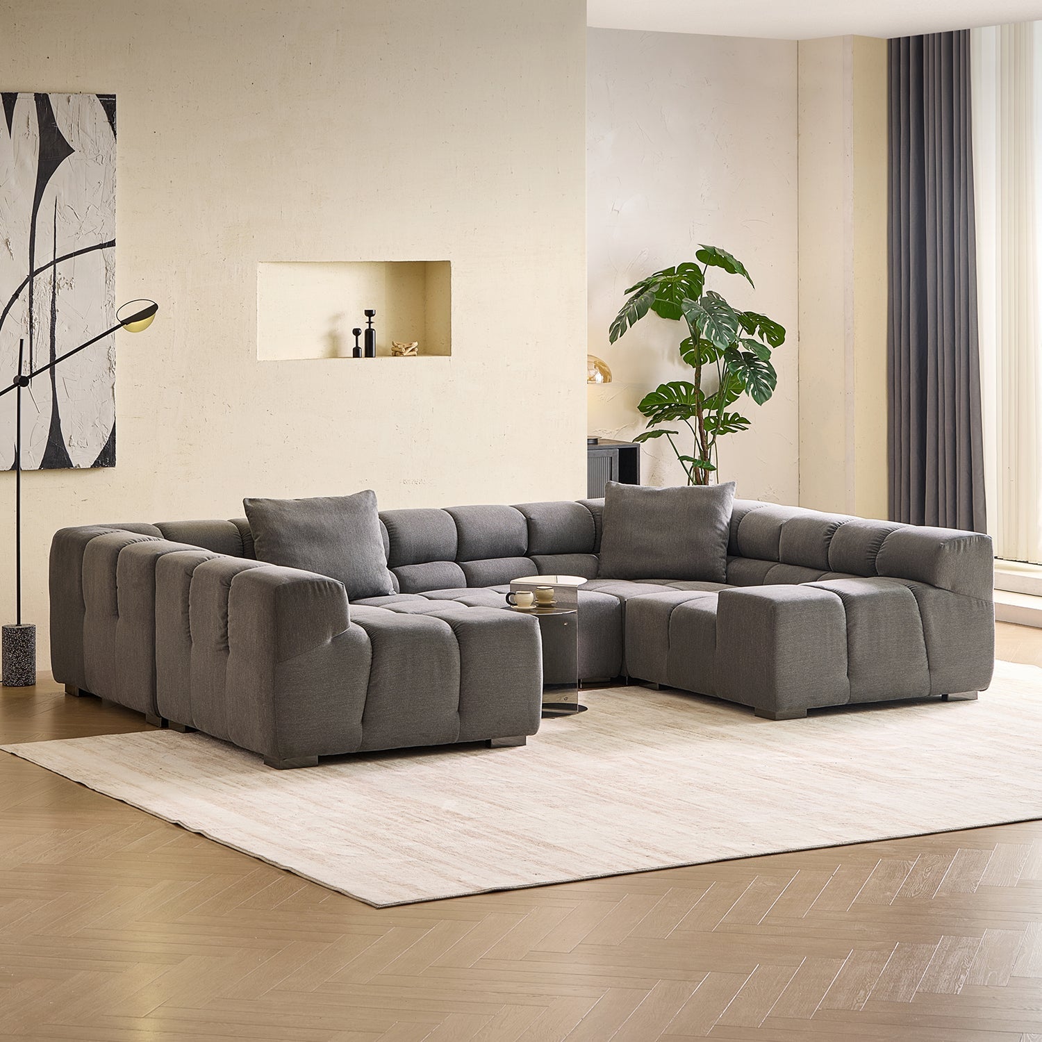 sectional - Amora U Lounge - MC - Mario Capasa