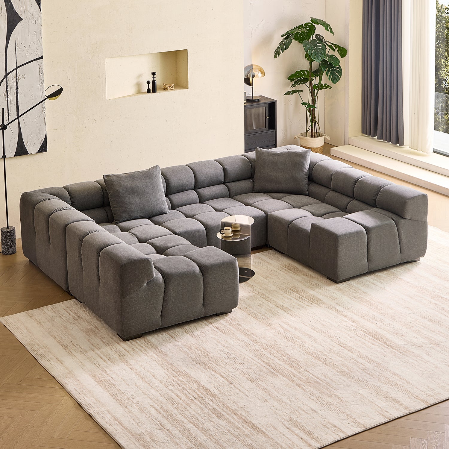 sectional - Amora U Lounge - MC - Mario Capasa