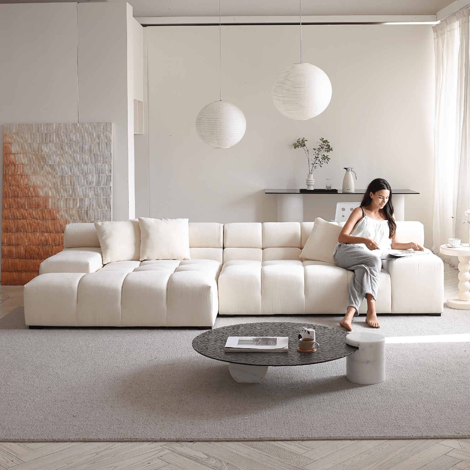 sectional - Amora Sectional - MC - Mario Capasa