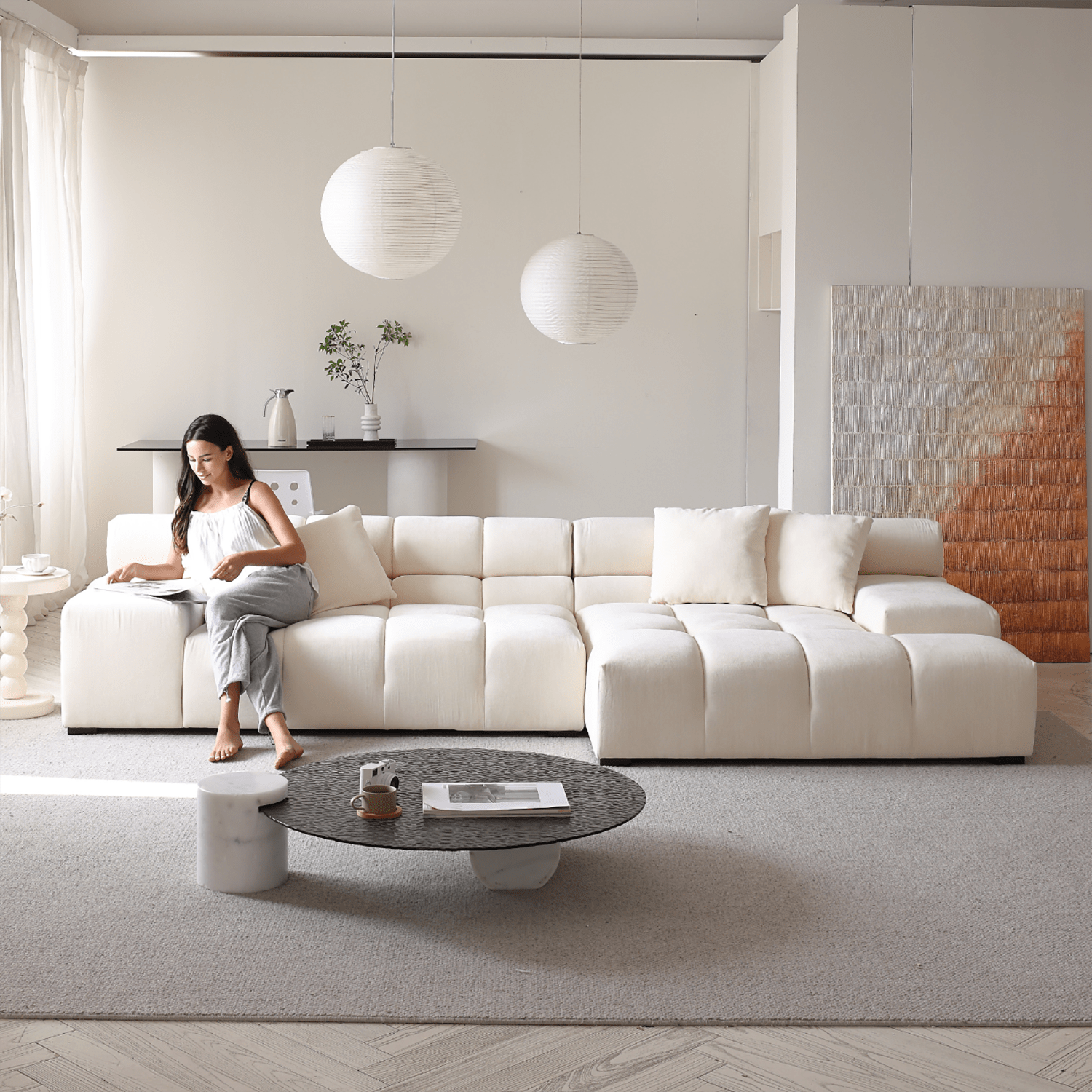 sectional - Amora Sectional - MC - Mario Capasa