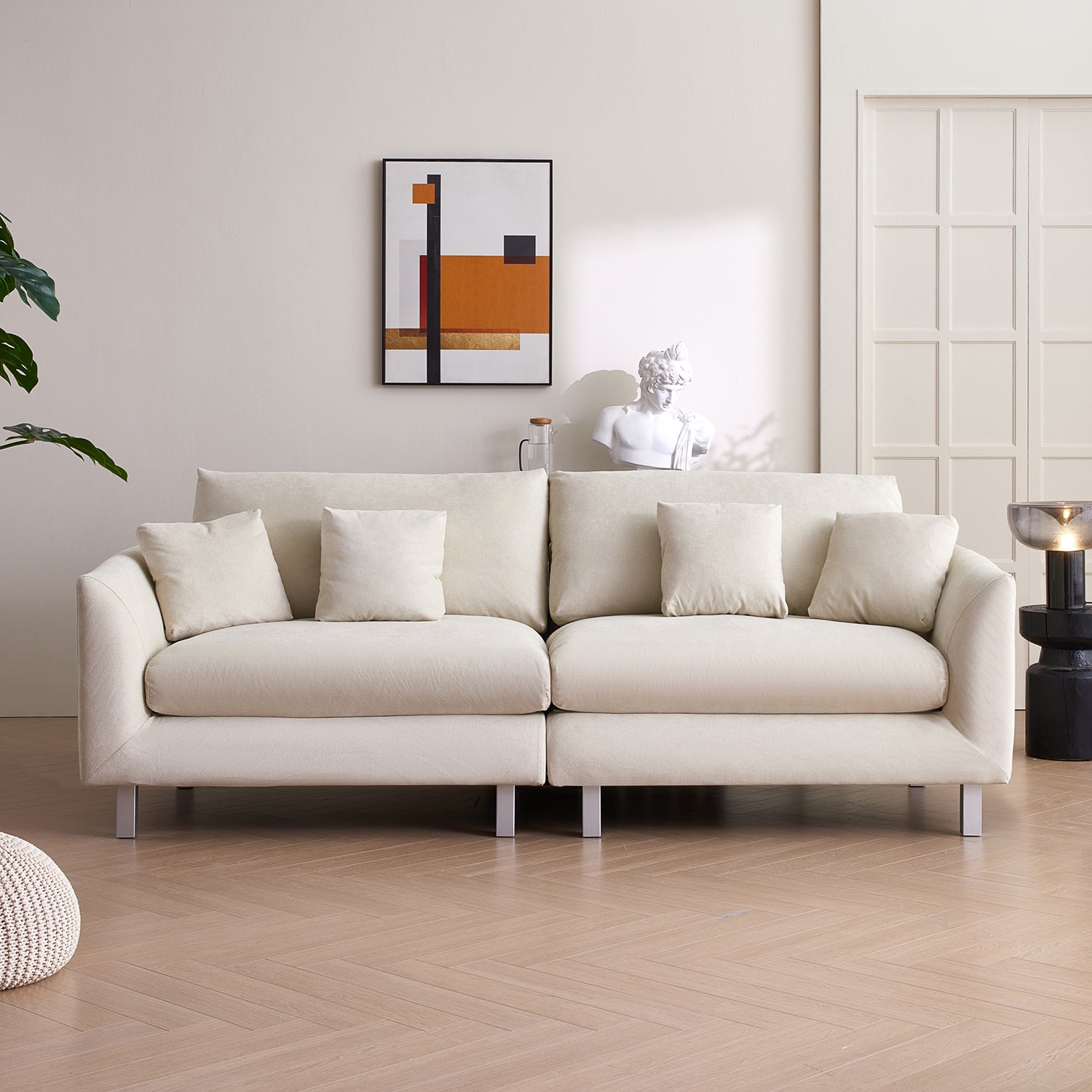 Feathers 6" Legs - Set of 4, , Valyōu Furniture | Valyou Furniture
