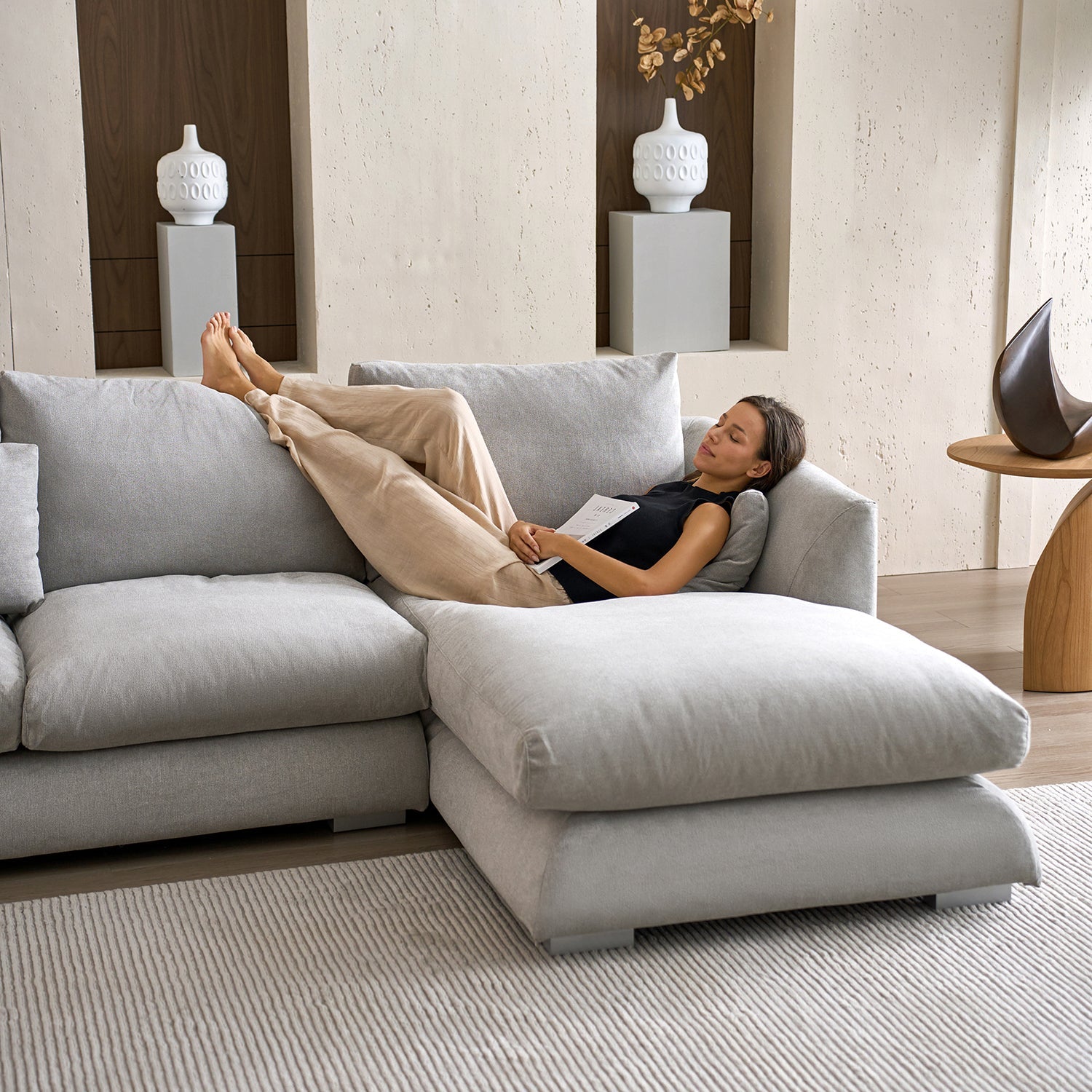 sectional - Feathers Sectional - MC - Mario Capasa