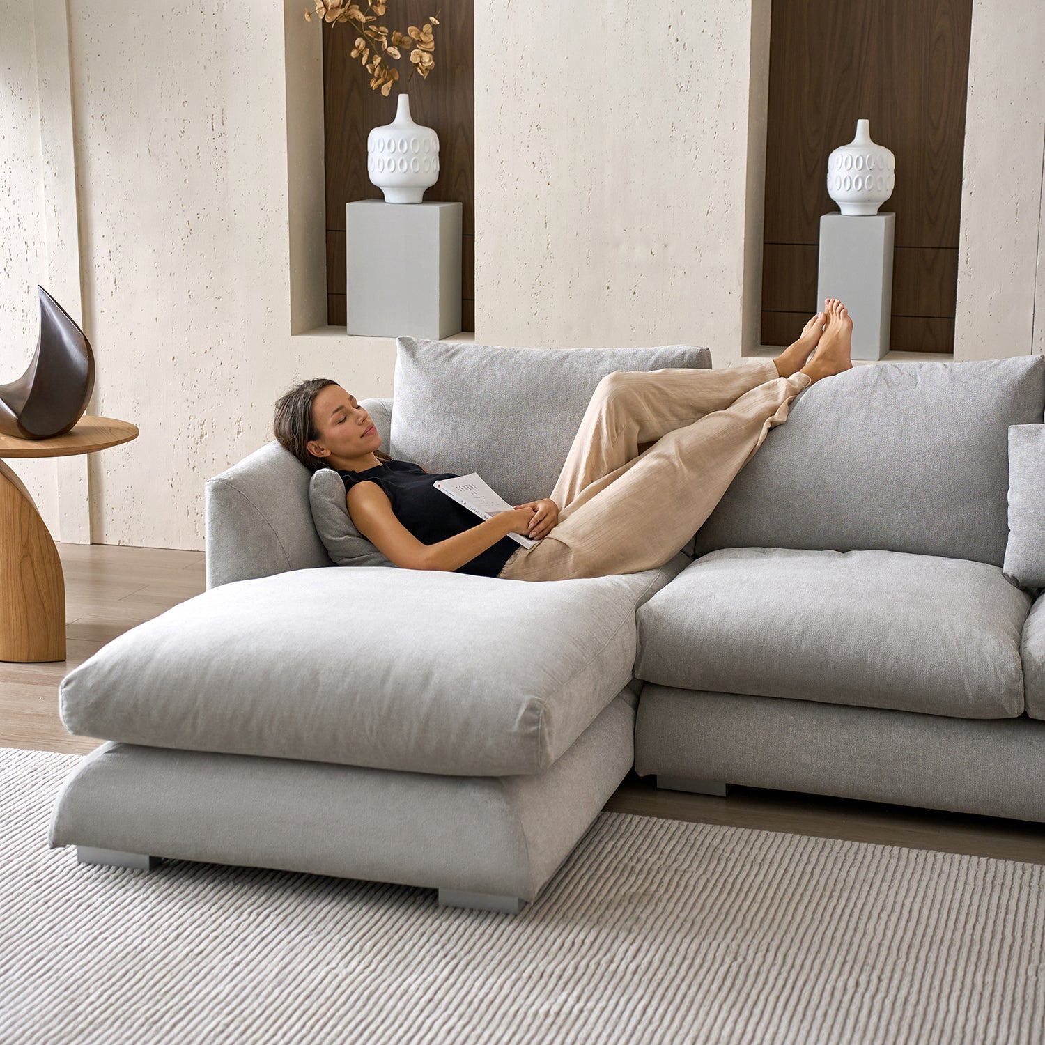 sectional - Feathers Sectional - MC - Mario Capasa