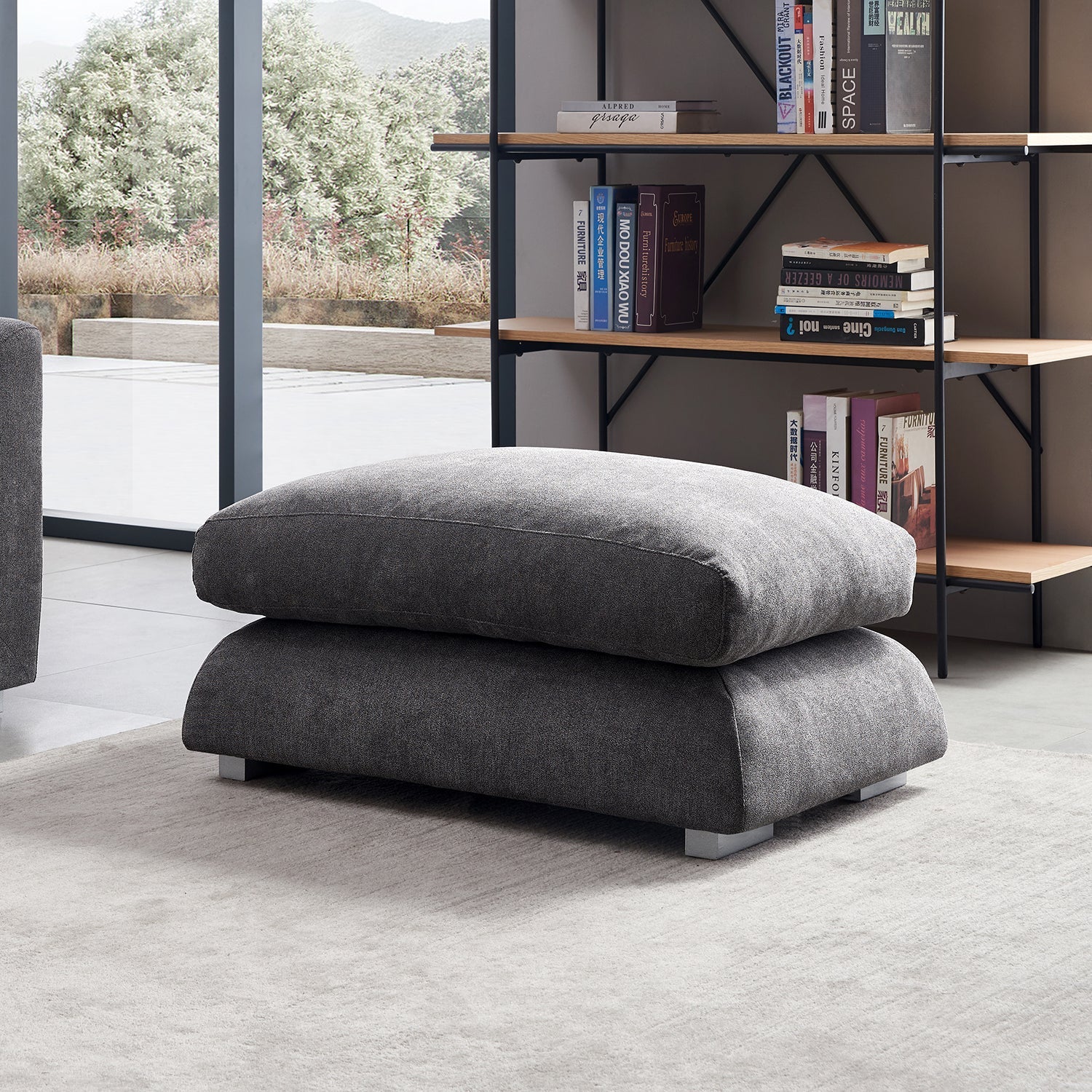 Feathers Ottoman - Mario Capasa