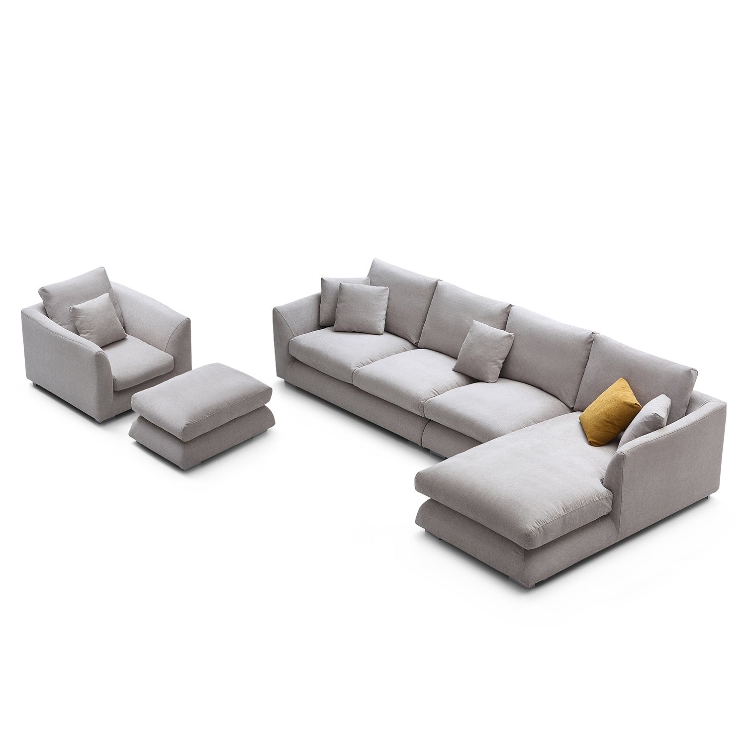 Sofa - Feathers Room Set - MC - Mario Capasa