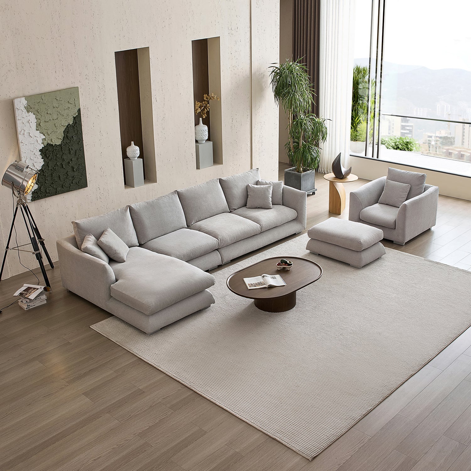 Sofa - Feathers Room Set - MC - Mario Capasa
