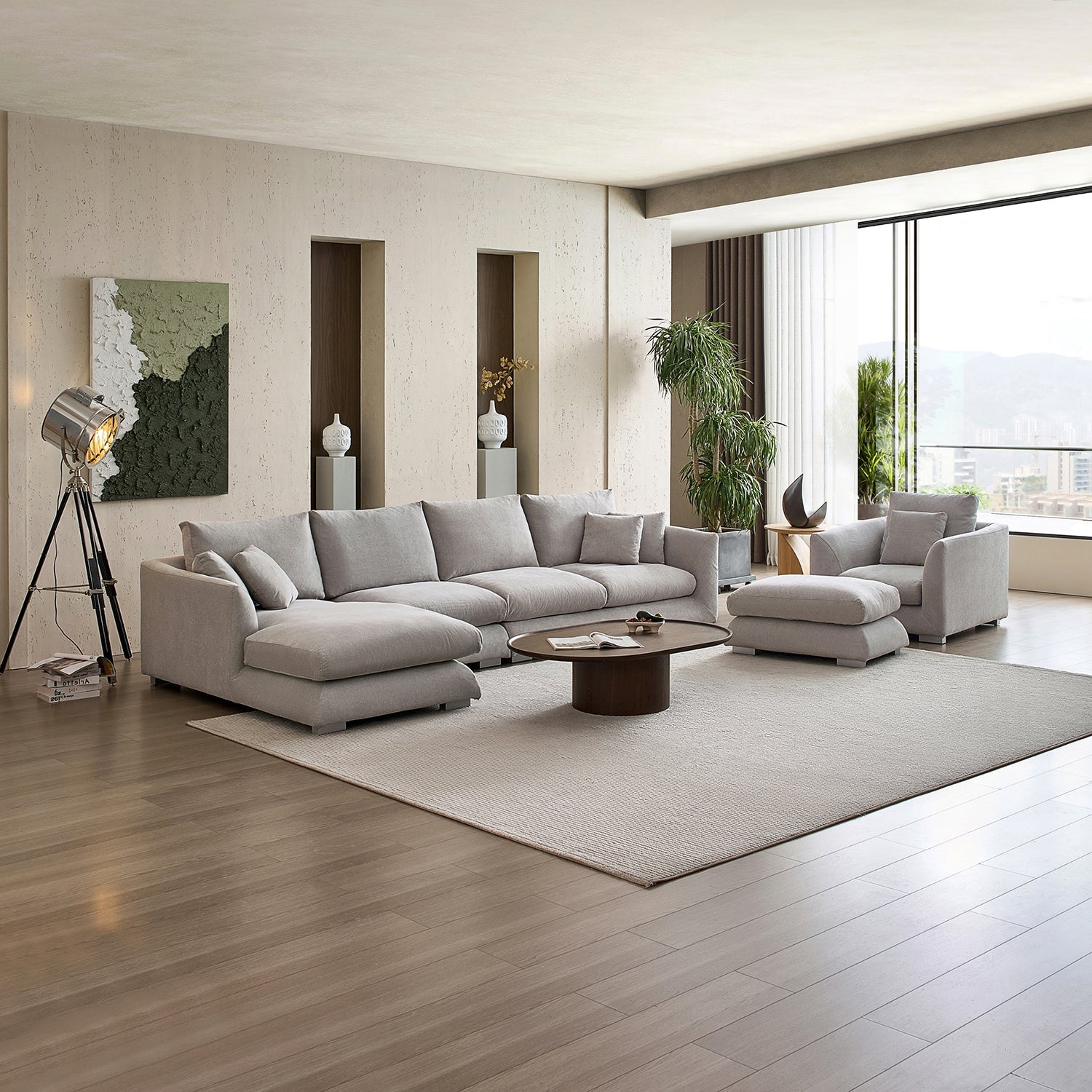 Sofa - Feathers Room Set - MC - Mario Capasa