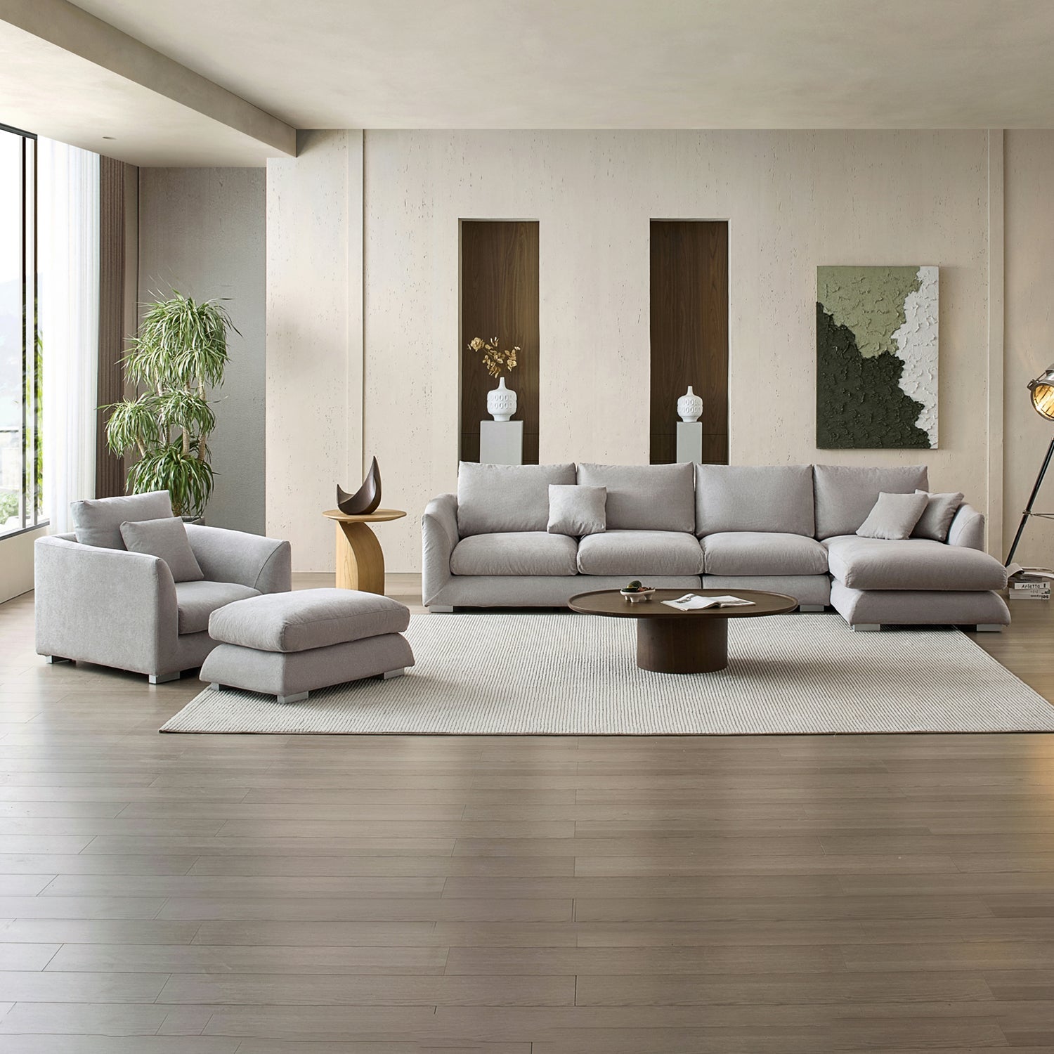 Sofa - Feathers Room Set - MC - Mario Capasa