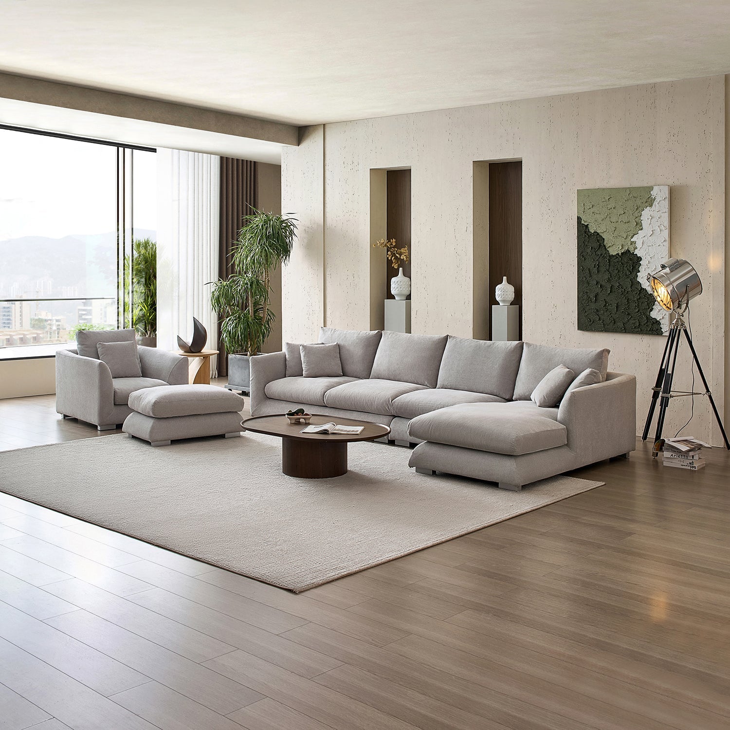 Sofa - Feathers Room Set - MC - Mario Capasa