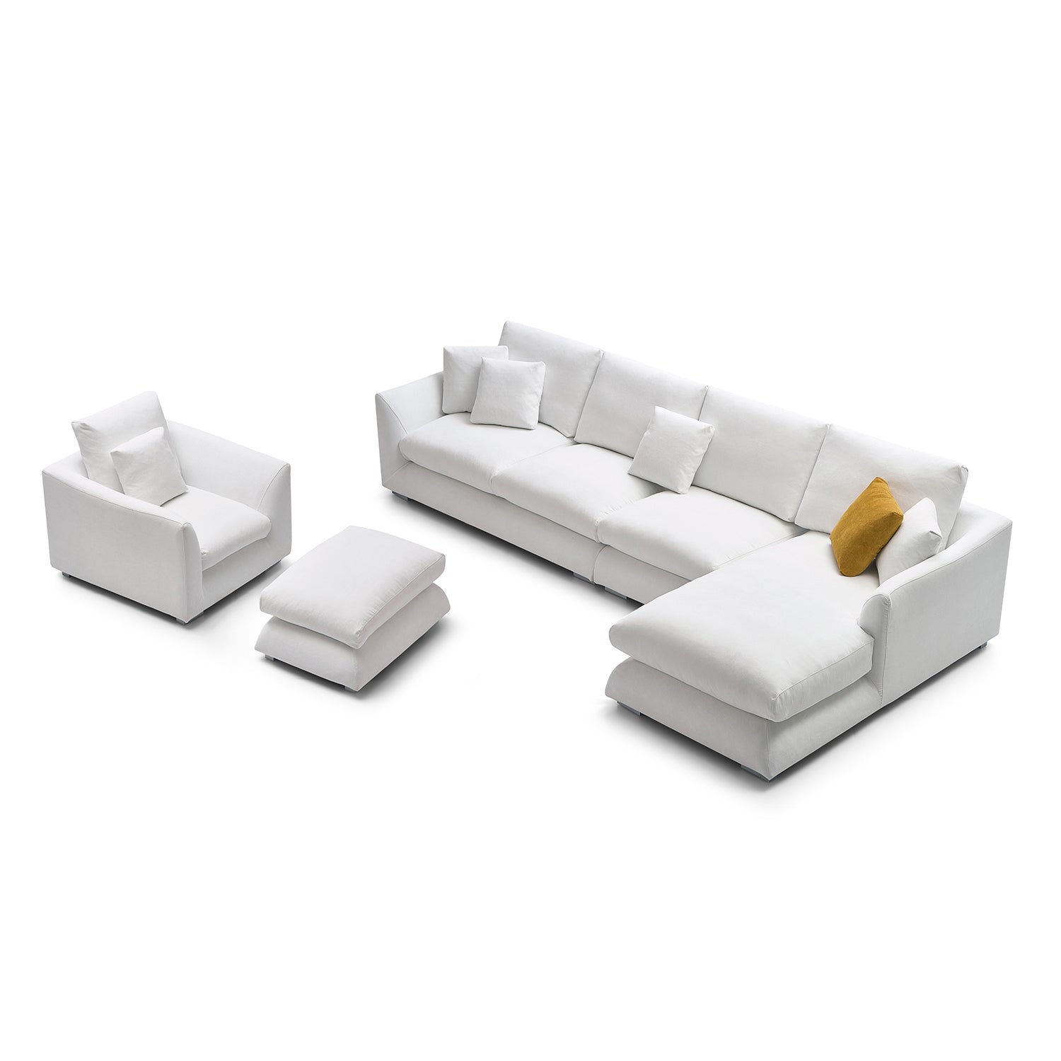 Sofa - Feathers Room Set - MC - Mario Capasa