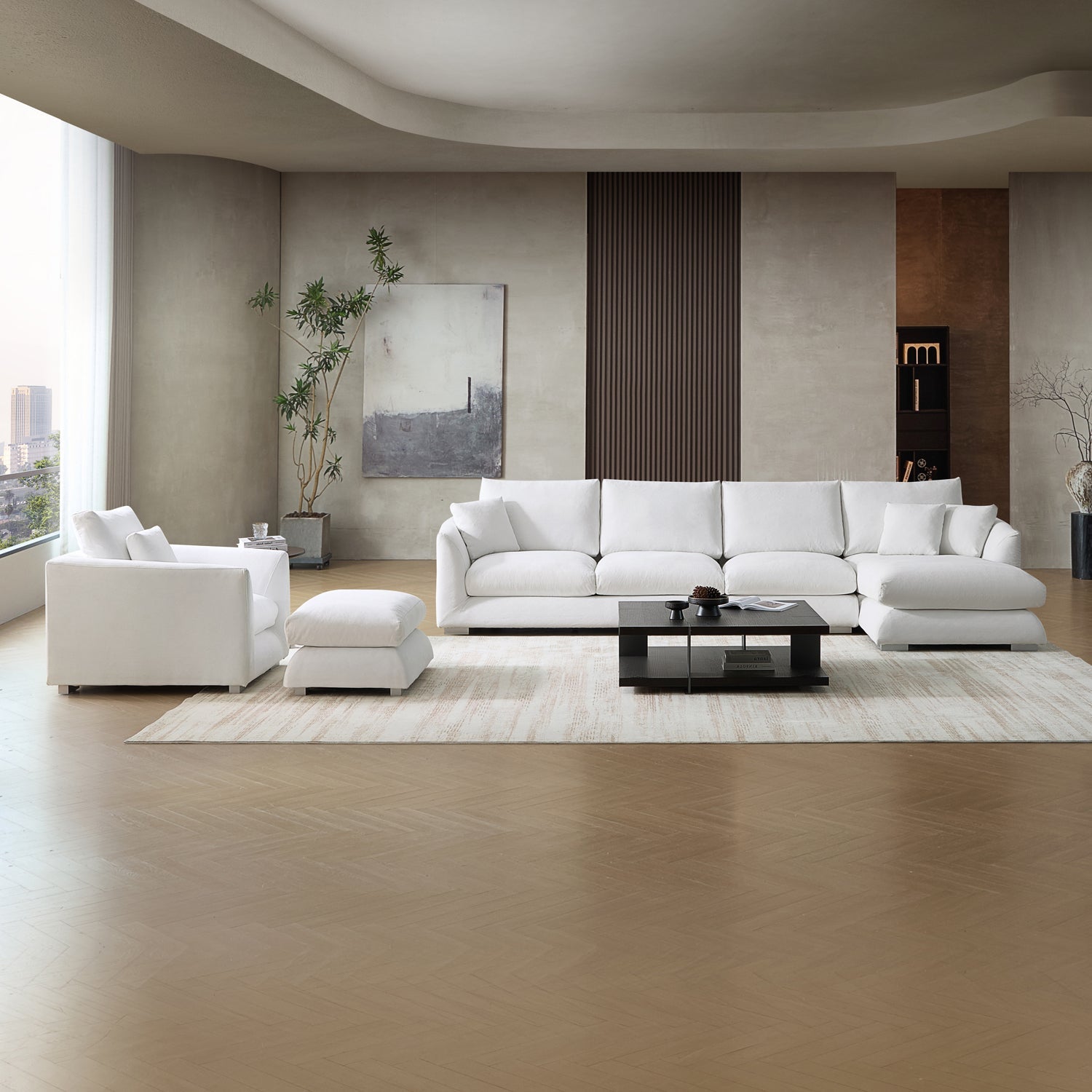Sofa - Feathers Room Set - MC - Mario Capasa