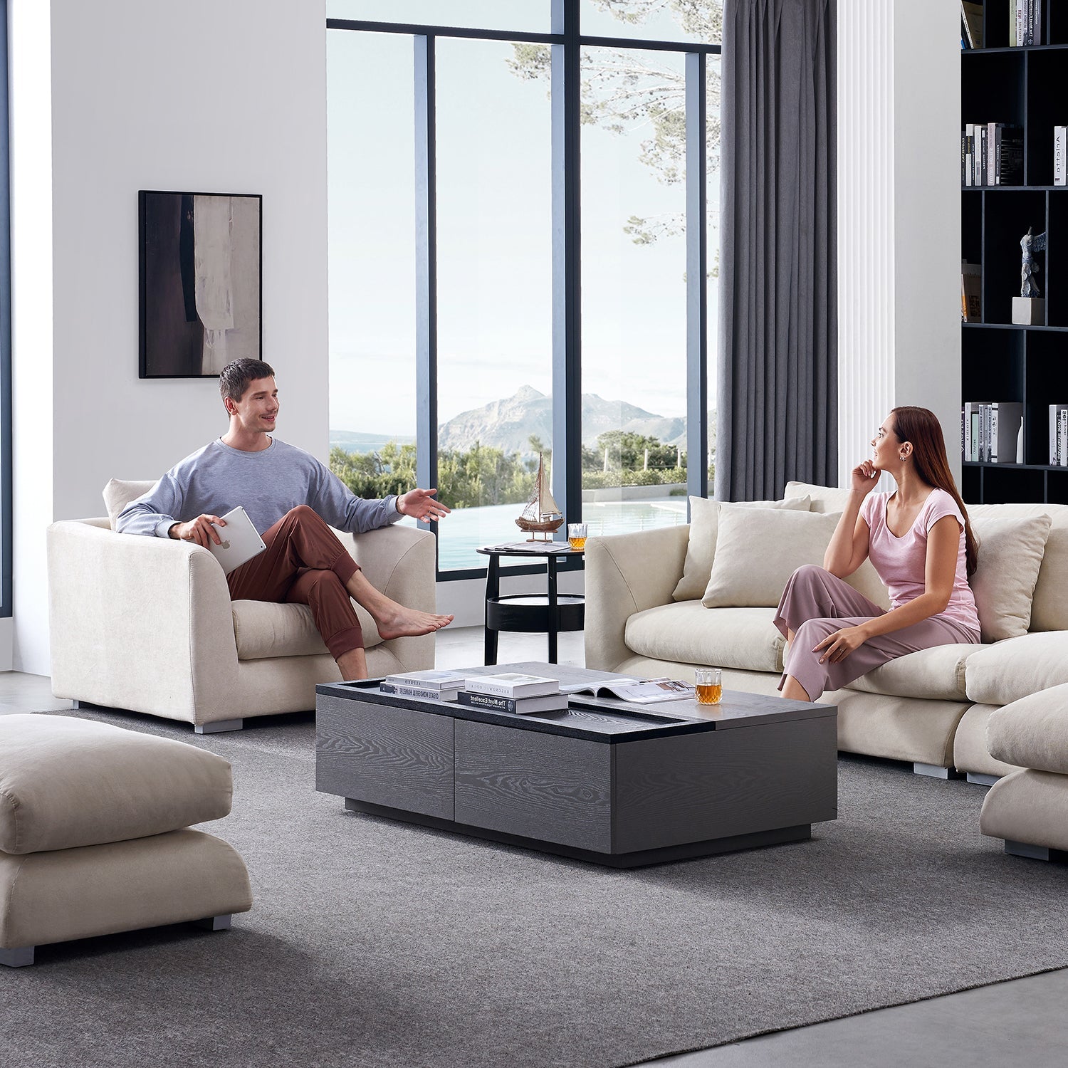 Sofa - Feathers Room Set - MC - Mario Capasa