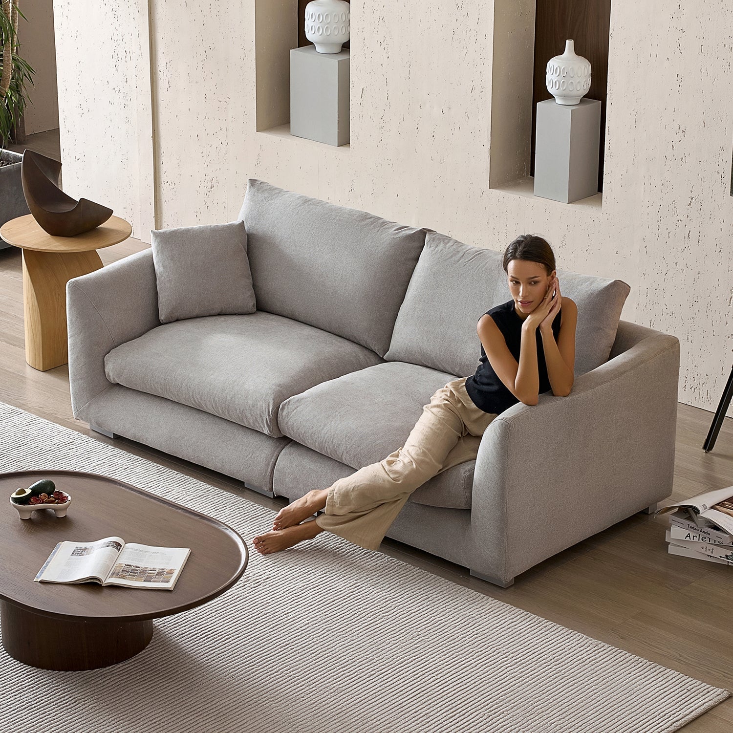 Sofa - Feathers Sofa - MC - Mario Capasa