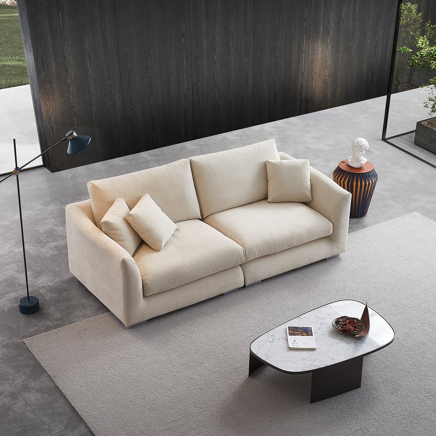 Sofa - Feathers Sofa - MC - Mario Capasa