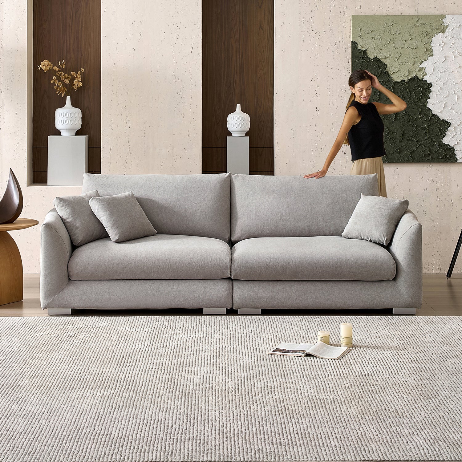 Sofa - Feathers Sofa - MC - Mario Capasa