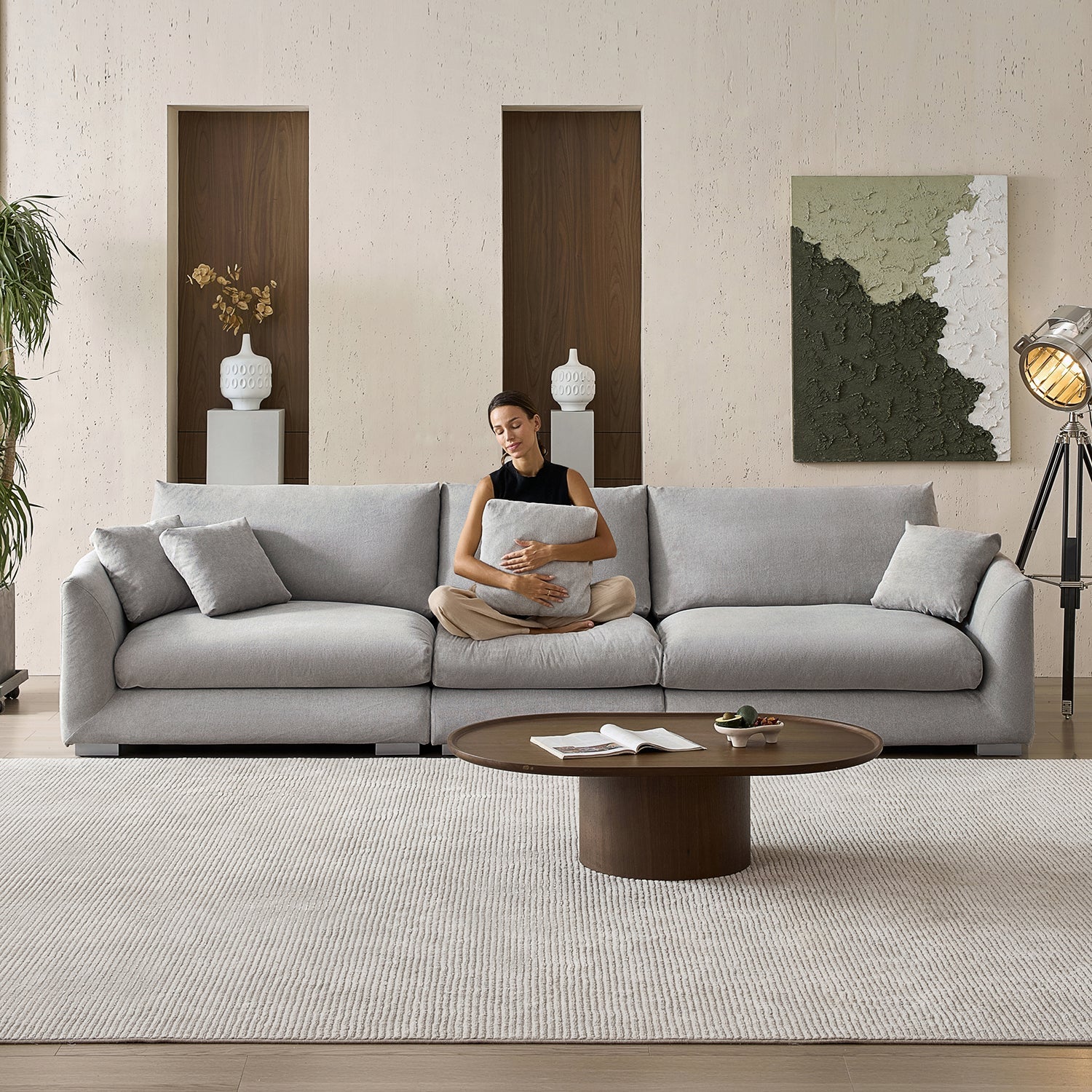 Sofa - Feathers Sofa - MC - Mario Capasa