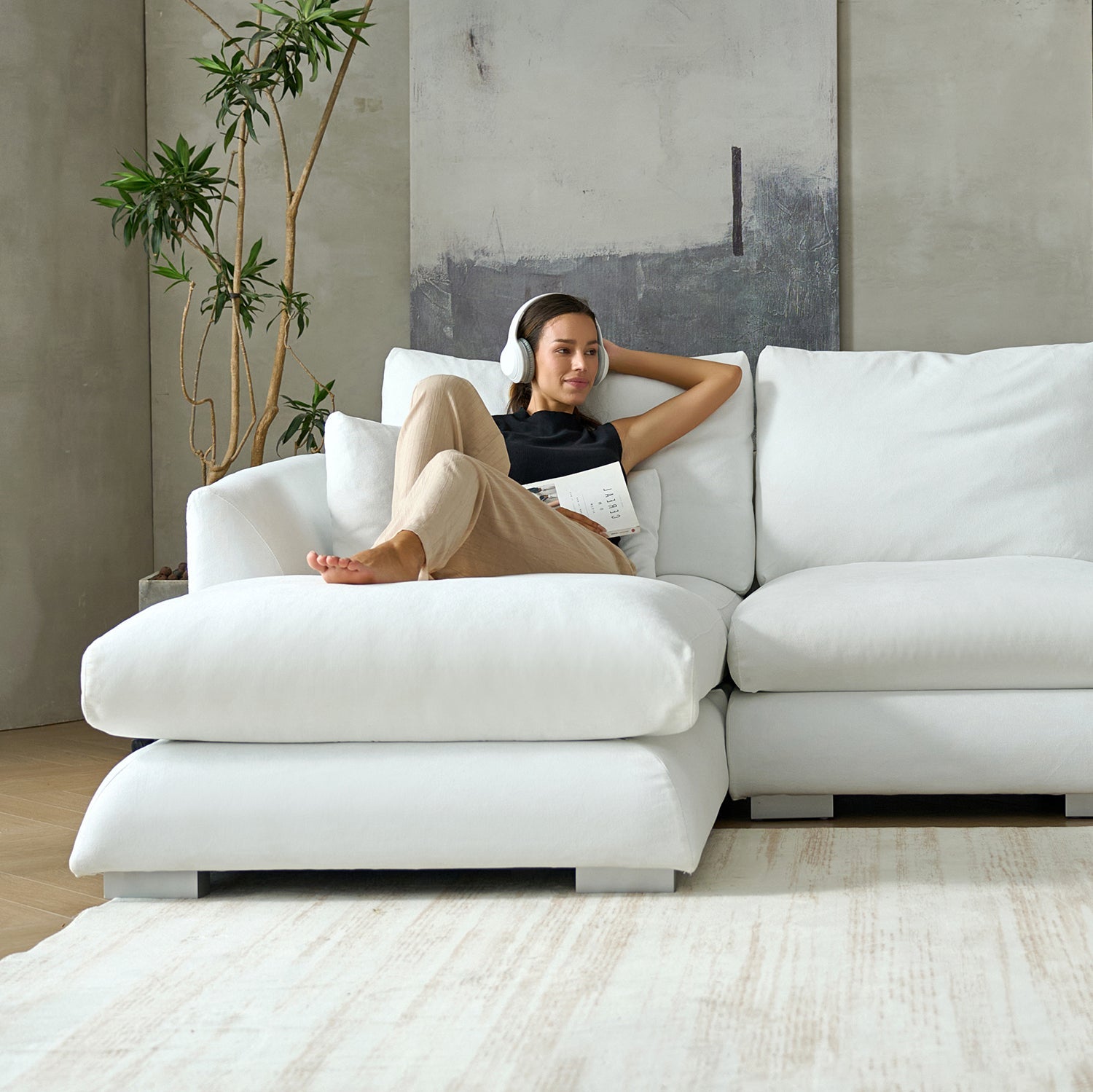 sectional - Feathers Sectional - MC - Mario Capasa