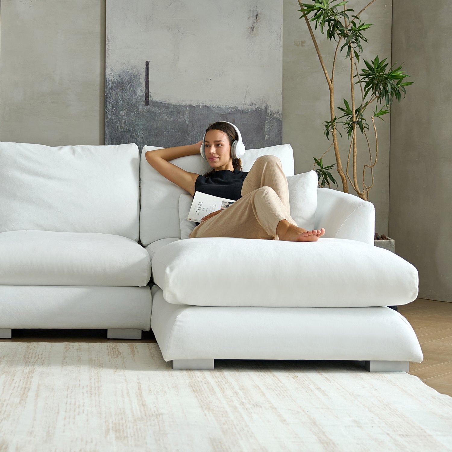 sectional - Feathers Sectional - MC - Mario Capasa