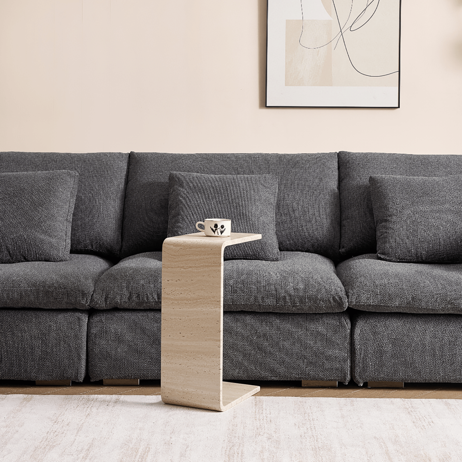 Side Table - Enzo Slide Side Table - MC - Mario Capasa