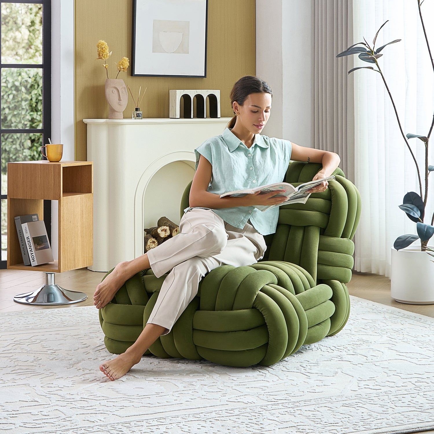 Accent Chair - Nodo Chair - MC - Mario Capasa