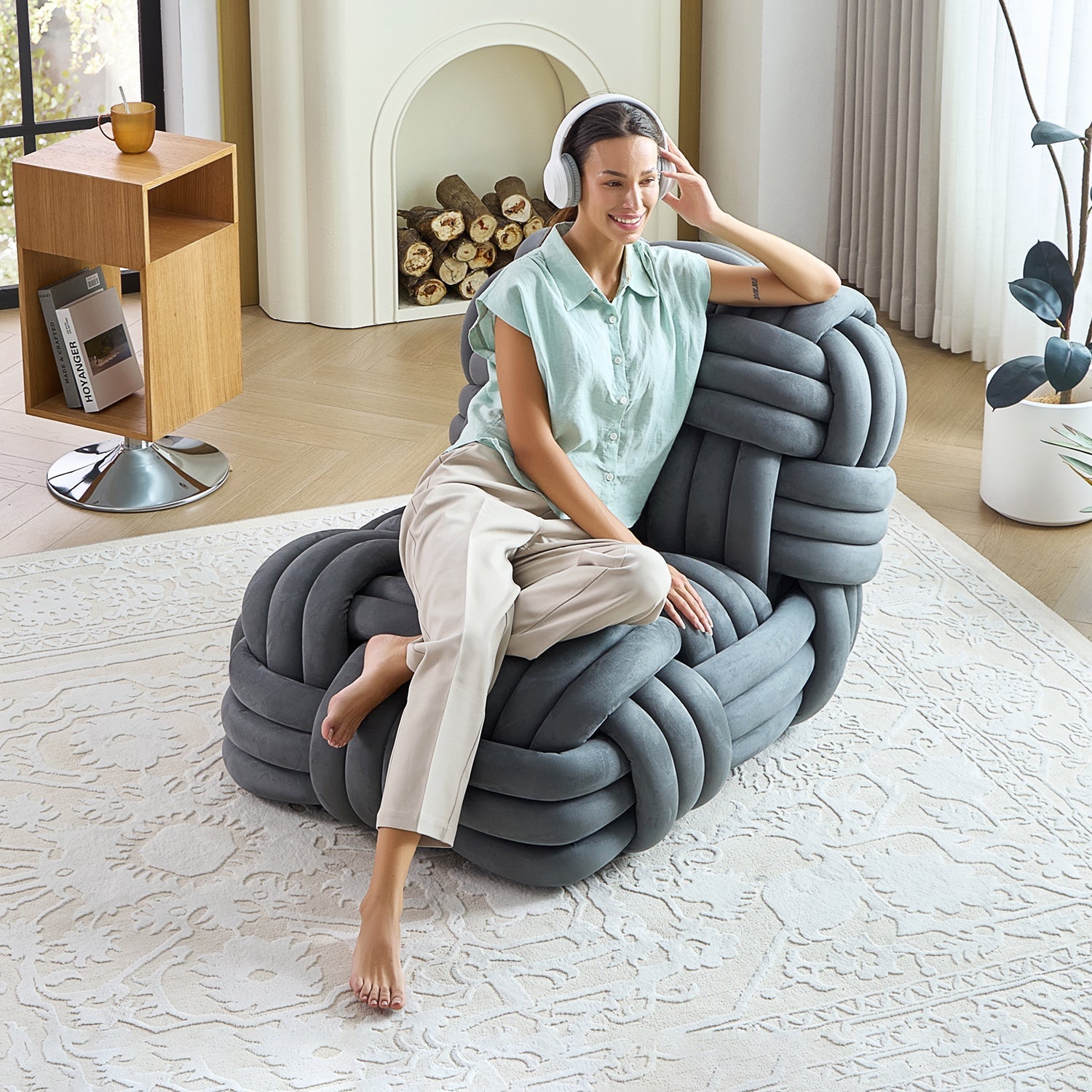 Accent Chair - Nodo Chair - MC - Mario Capasa