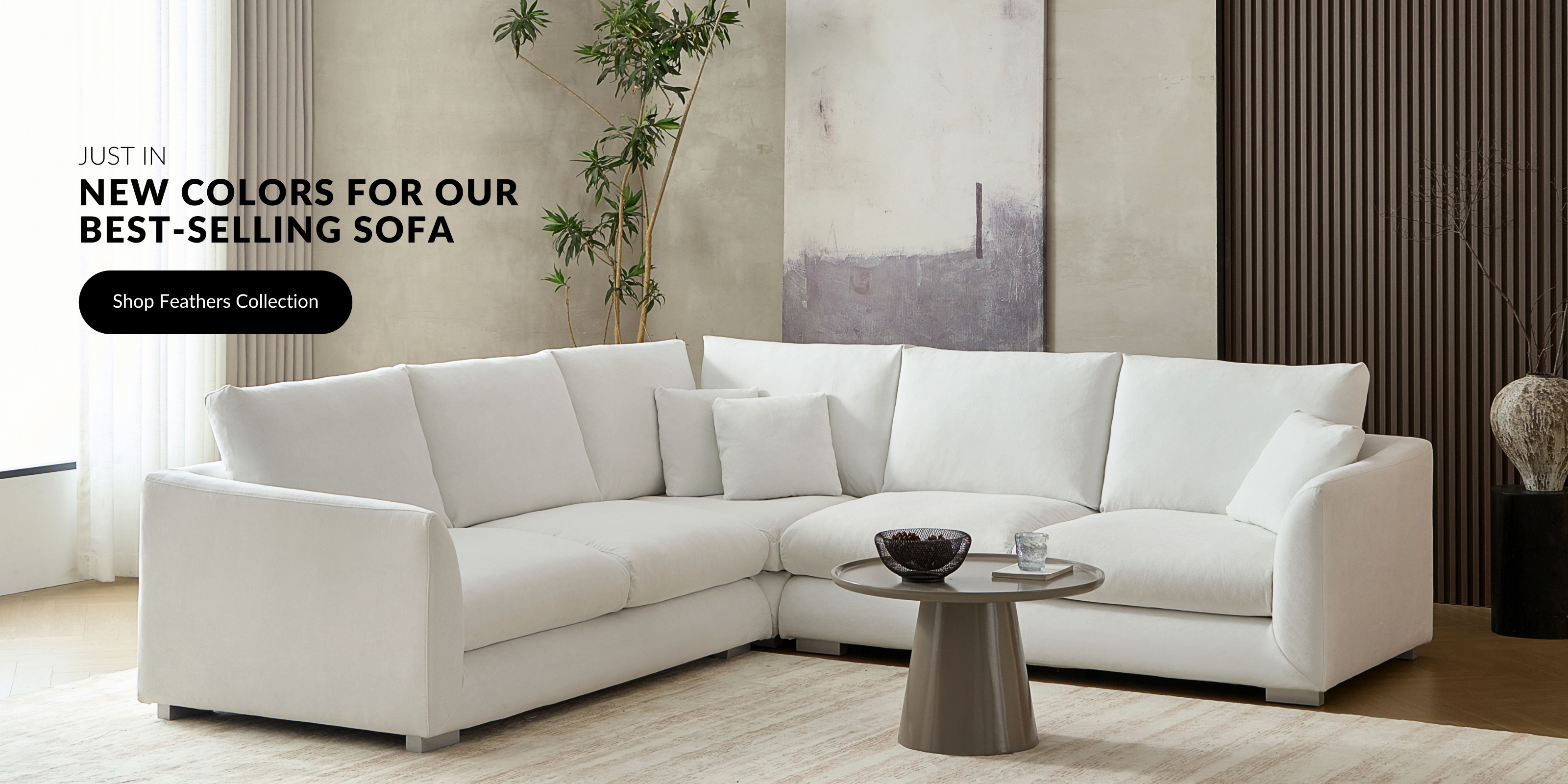 White cloud couch with best-selling sofa titles in a modern living room.