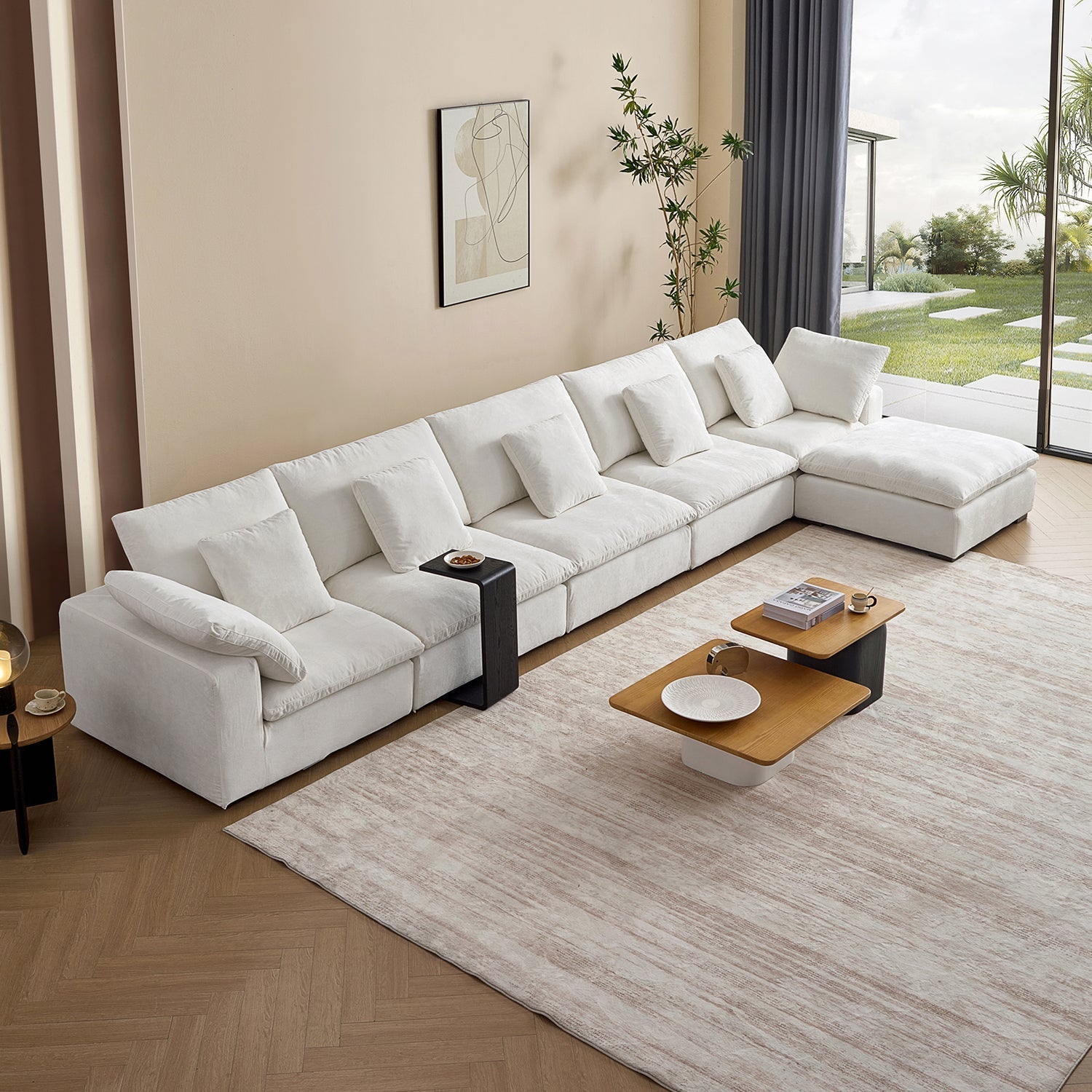 sectional - Hyperfoam Tivoli Cloud Sectional - MC - Mario Capasa