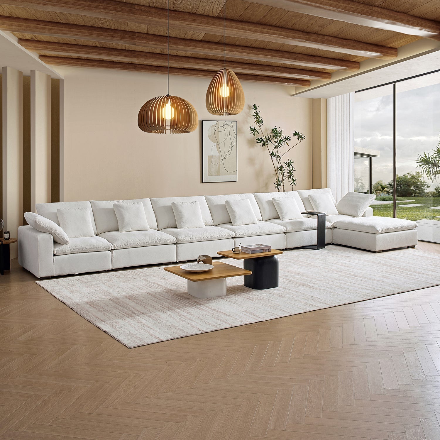 sectional - Hyperfoam Tivoli Cloud Sectional - MC - Mario Capasa