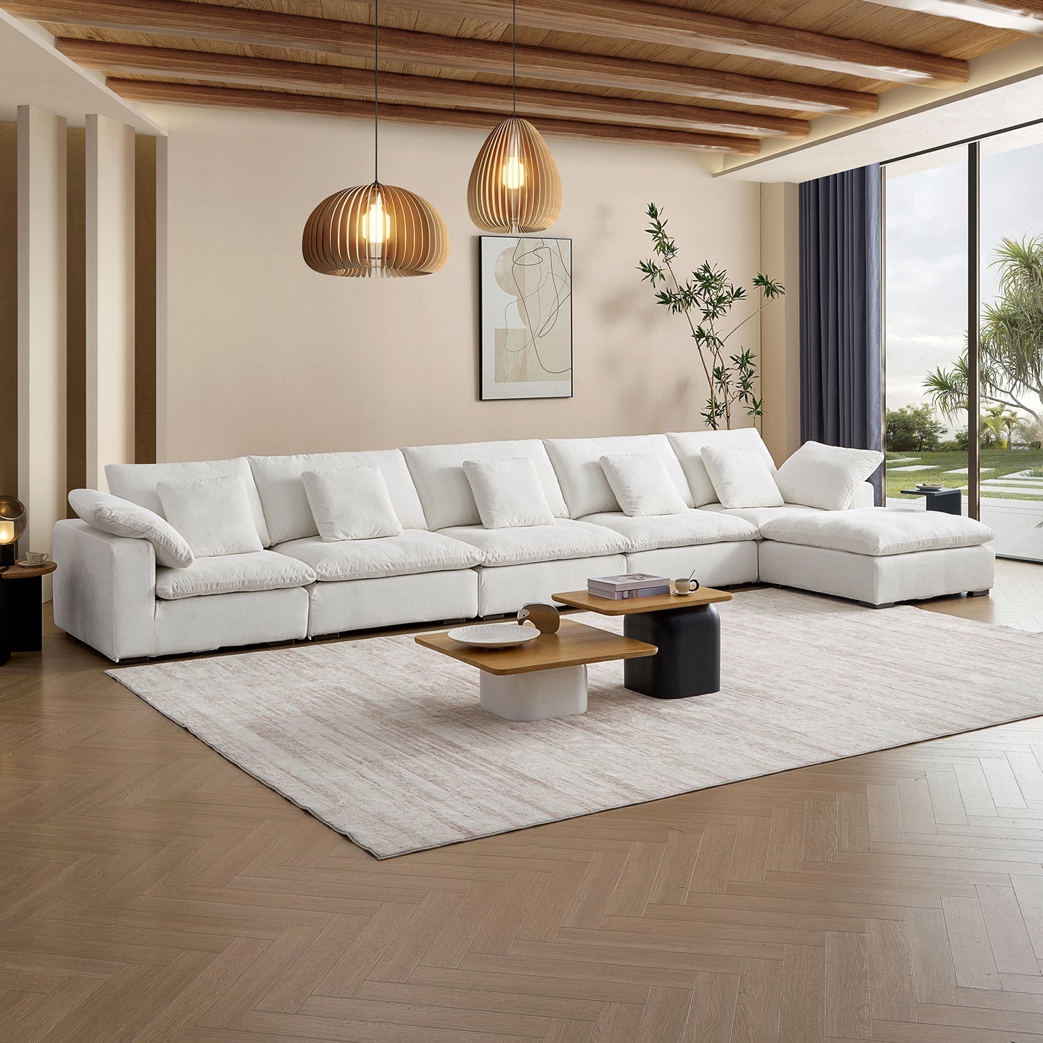 sectional - Hyperfoam Tivoli Cloud Sectional - MC - Mario Capasa