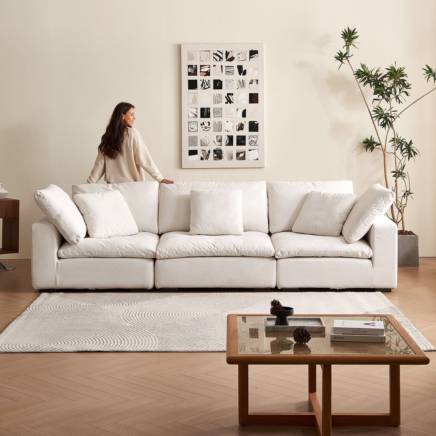 Sofa - Tivoli Cloud Sofa - MC - Mario Capasa