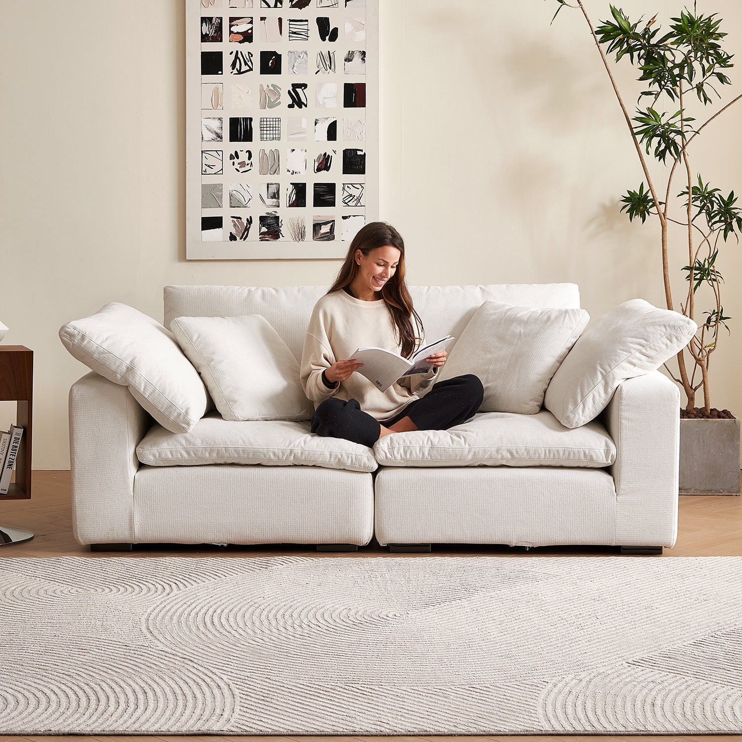 Sofa - Tivoli Cloud Sofa - MC - Mario Capasa