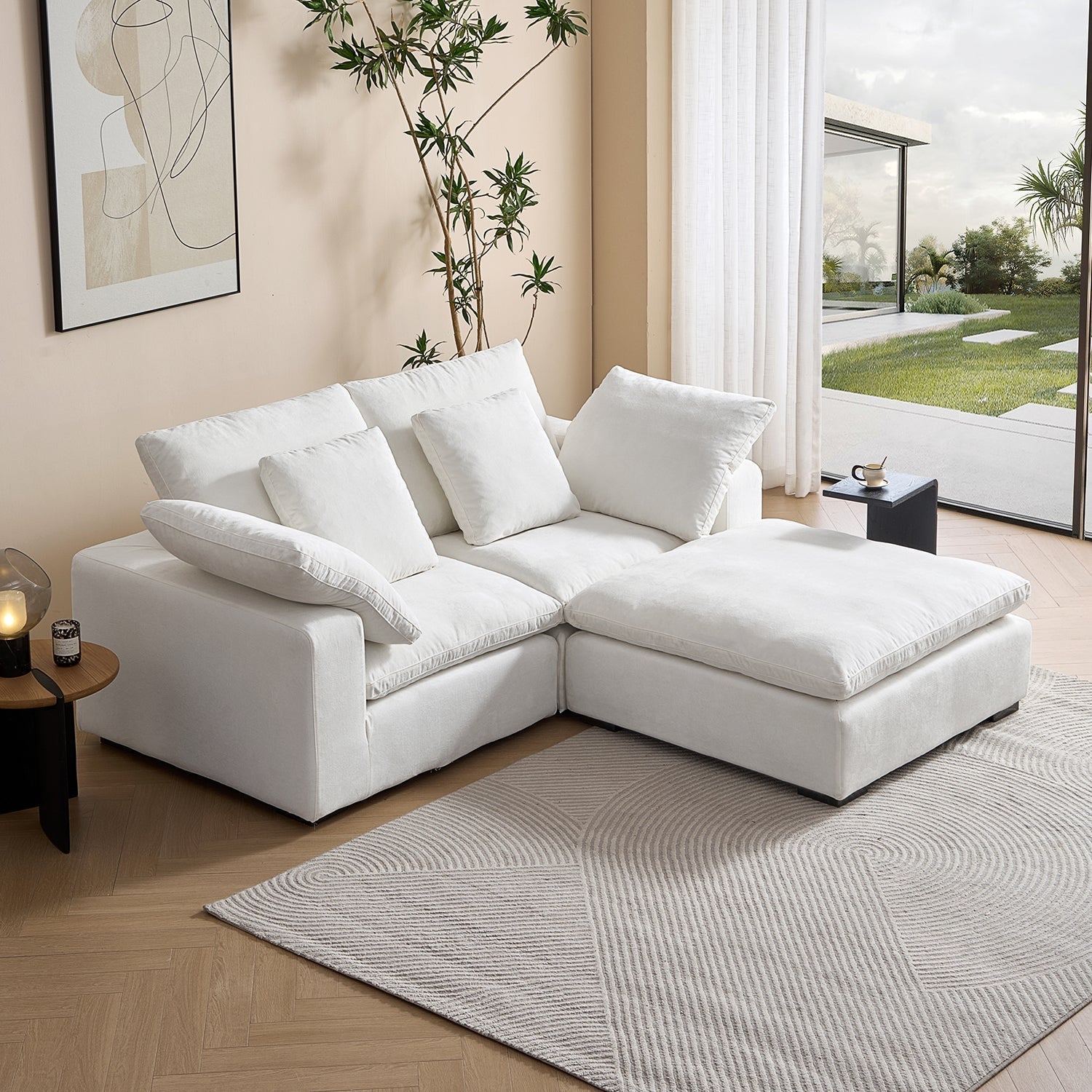 sectional - Hyperfoam Tivoli Cloud Sectional - MC - Mario Capasa
