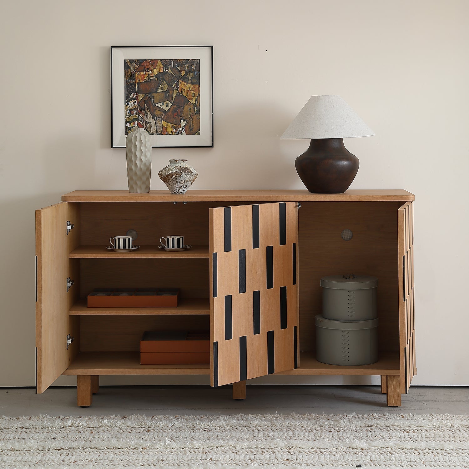 Sideboard - Marconi Sideboard Cabinet - MC - Mario Capasa