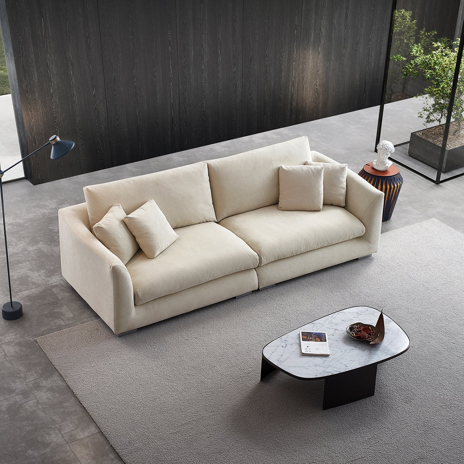 Sofa - Feathers Sofa - MC - Mario Capasa