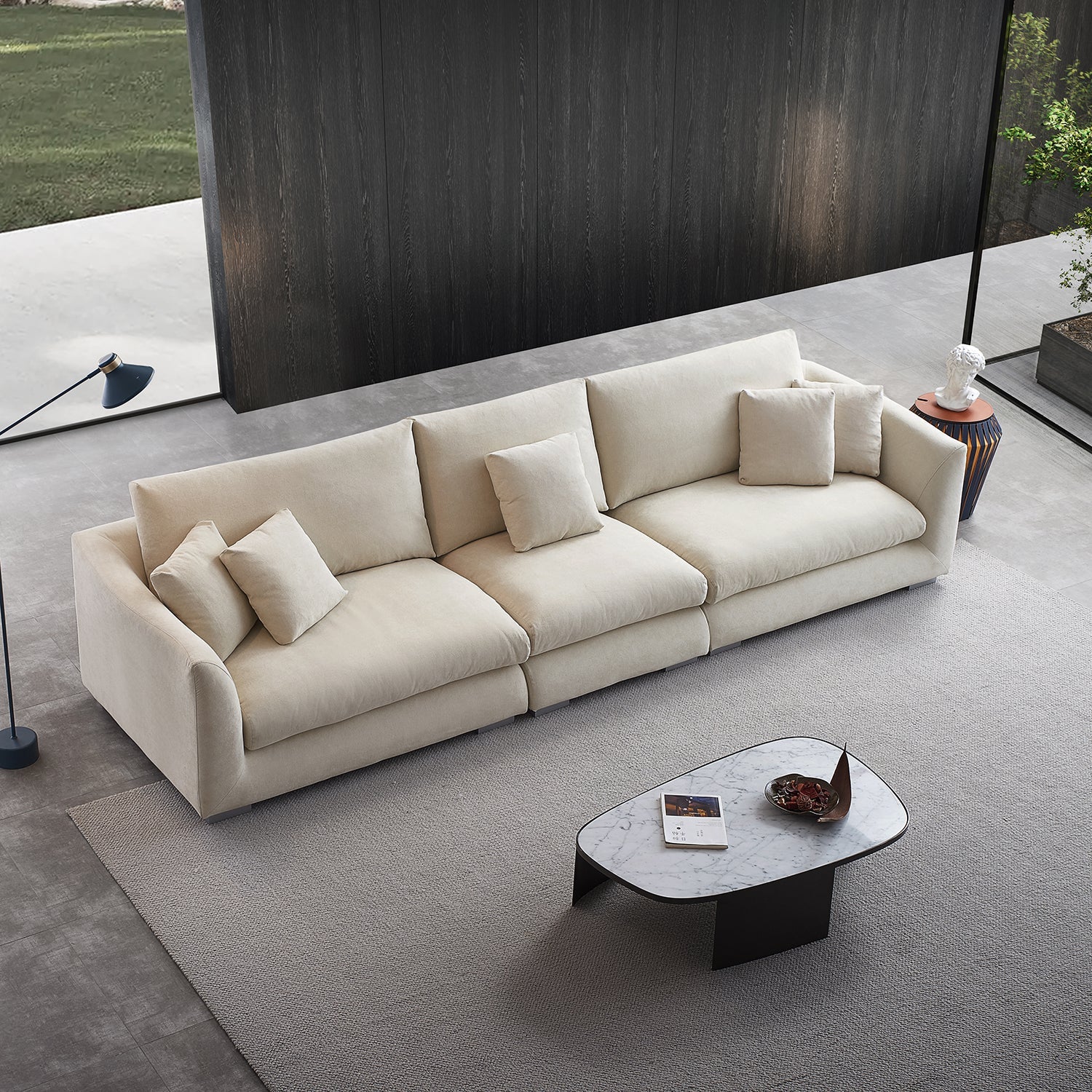 Sofa - Feathers Sofa - MC - Mario Capasa