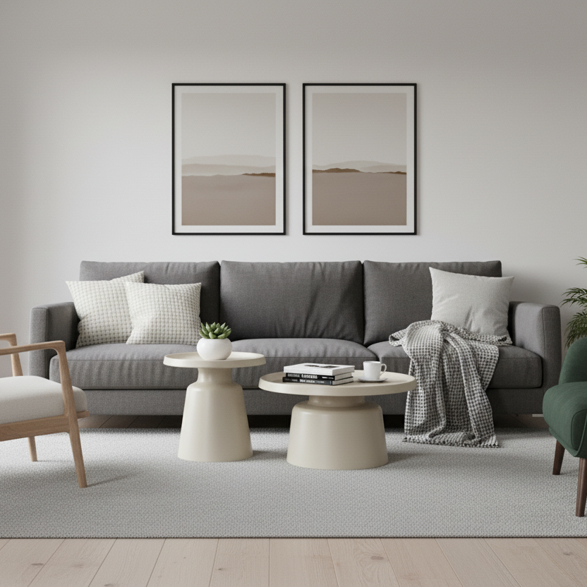 Martini Coffee Table Set - Set of 2