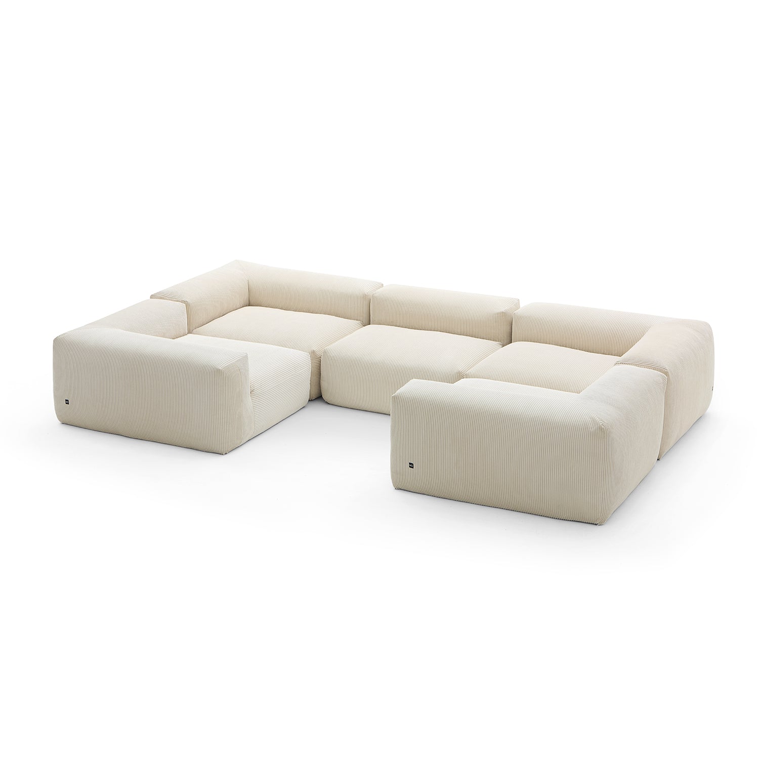 Mellow Closed U Sectional - Mario Capasa