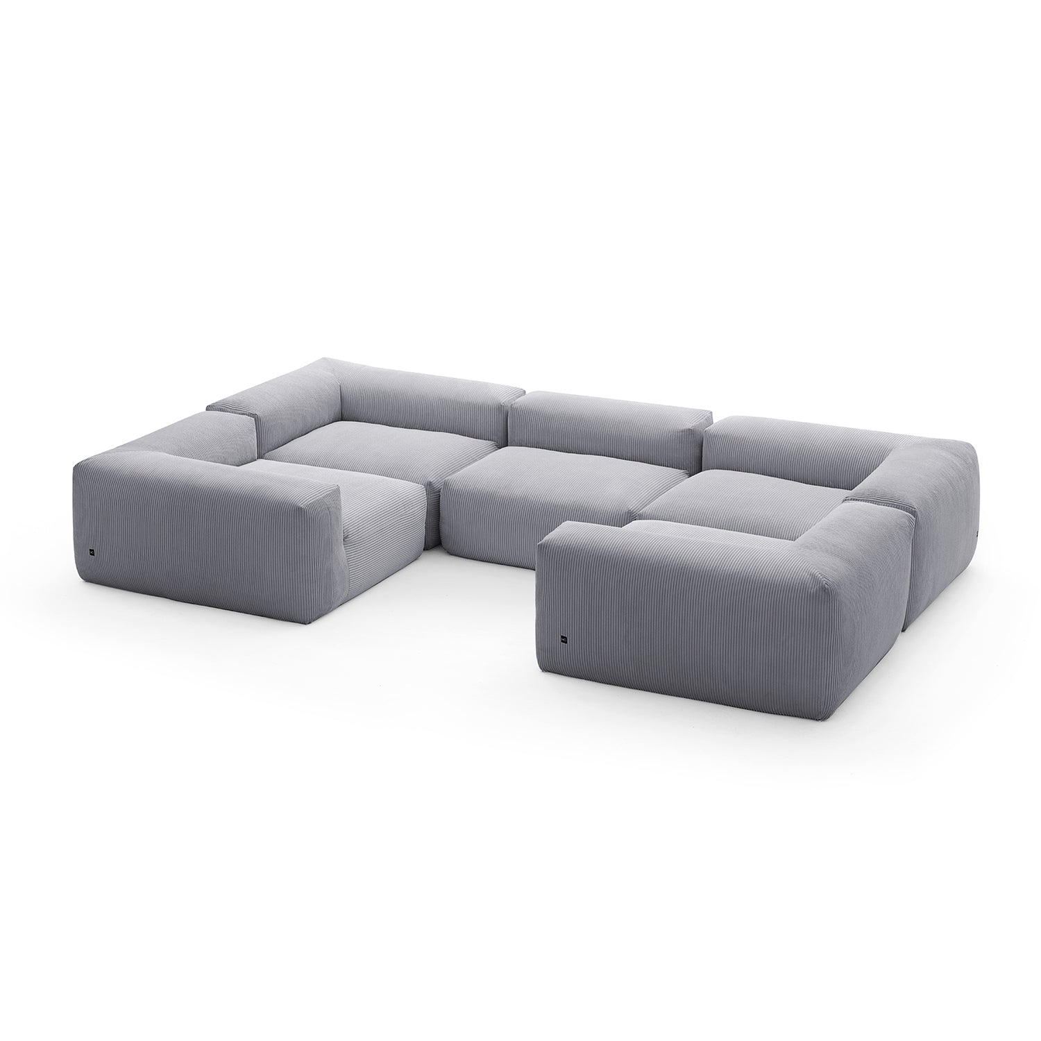 Mellow Closed U Sectional