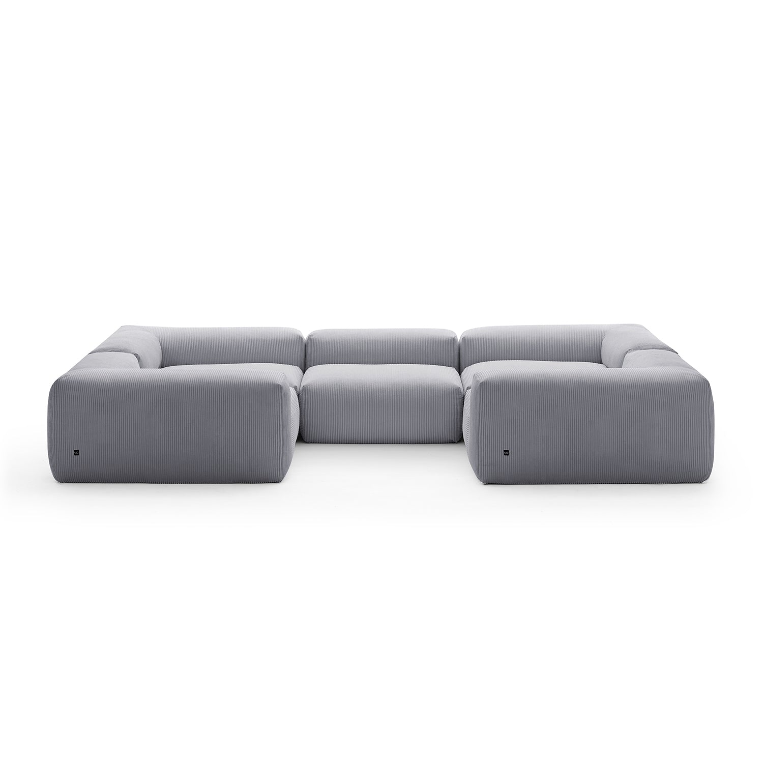 Mellow Closed U Sectional - Mario Capasa