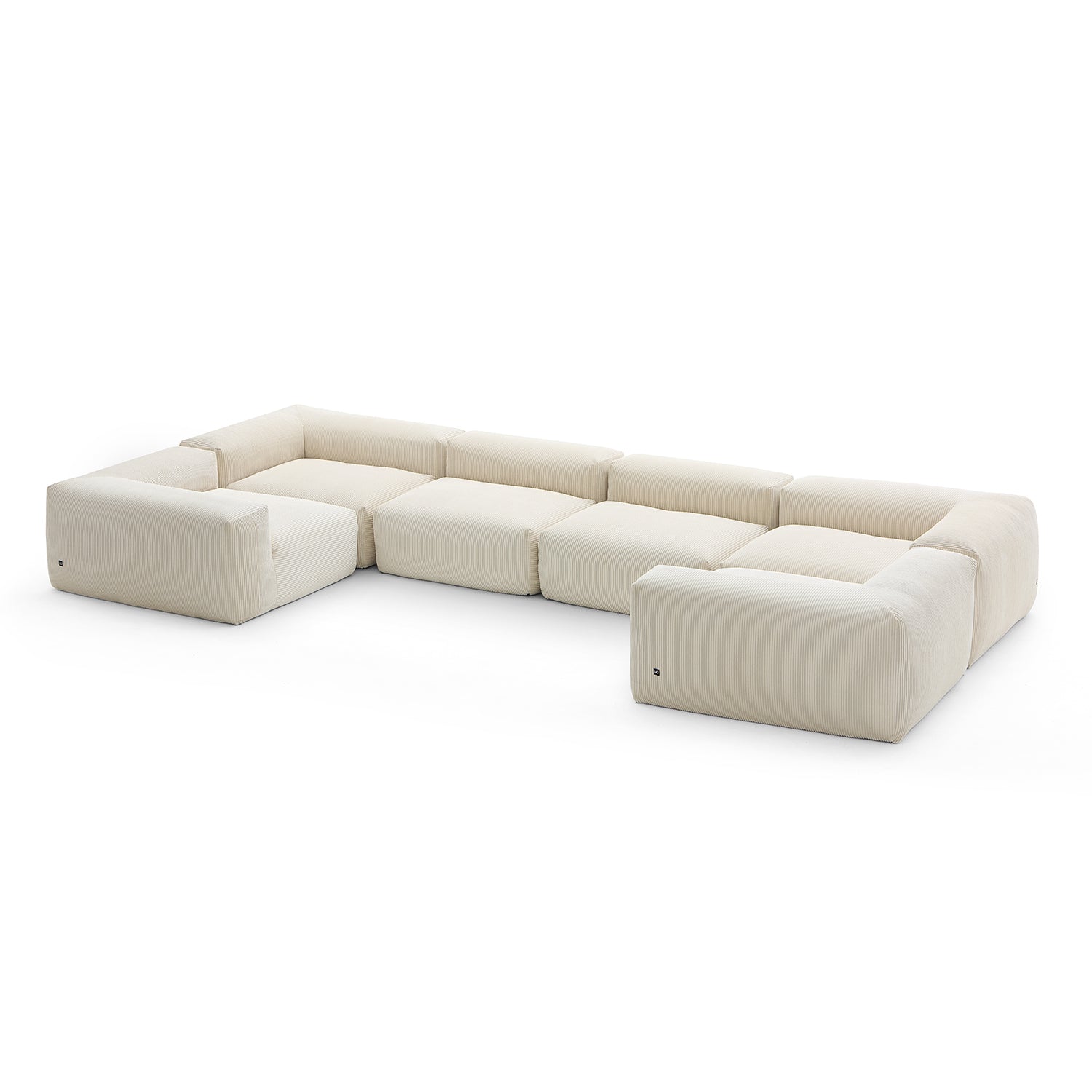 Mellow Closed U Sectional - Mario Capasa