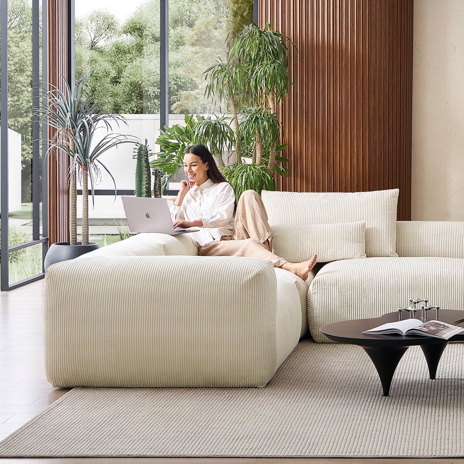 Modular Sofa - Mellow Extra Deep Closed U Sectional - MC - Mario Capasa