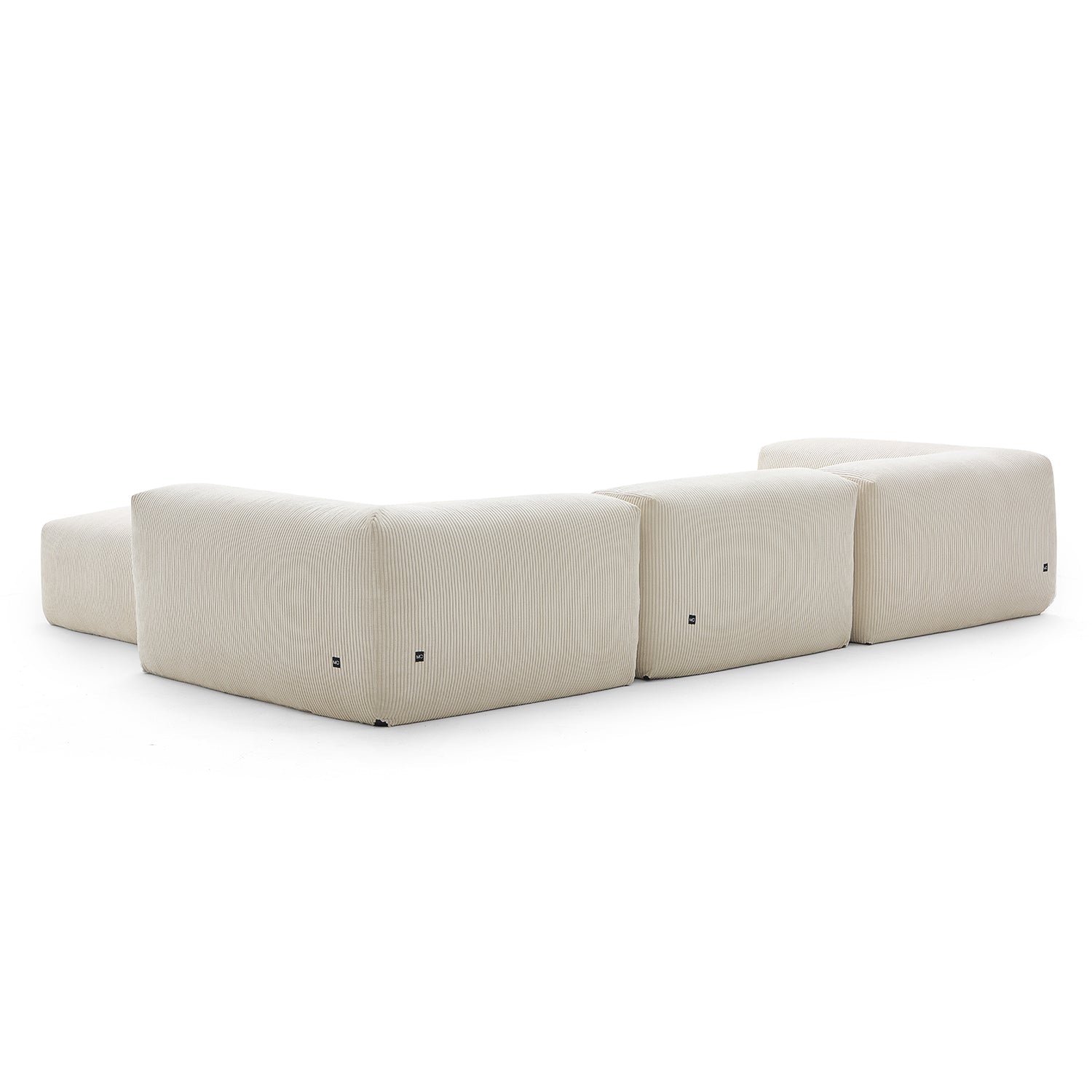 Modular Sofa - Mellow Extra Deep Sectional with Ottoman - MC - Mario Capasa