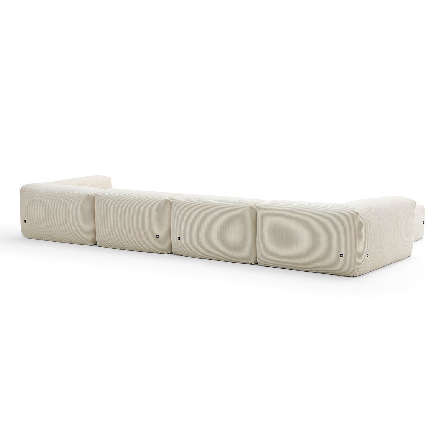 Modular Sofa - Mellow Extra Deep Sectional with Ottoman - MC - Mario Capasa