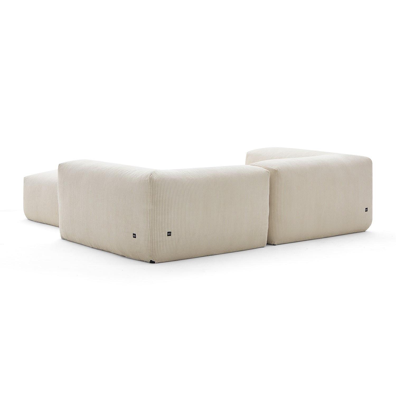 Modular Sofa - Mellow Extra Deep Sectional with Ottoman - MC - Mario Capasa