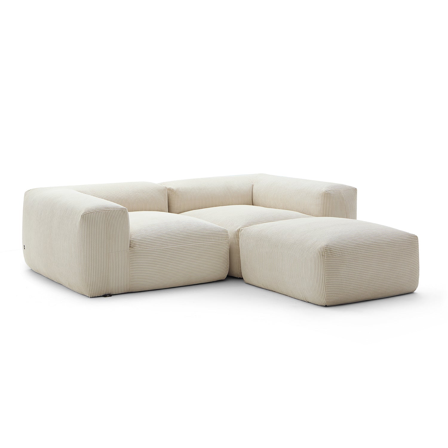 Modular Sofa - Mellow Extra Deep Sectional with Ottoman - MC - Mario Capasa