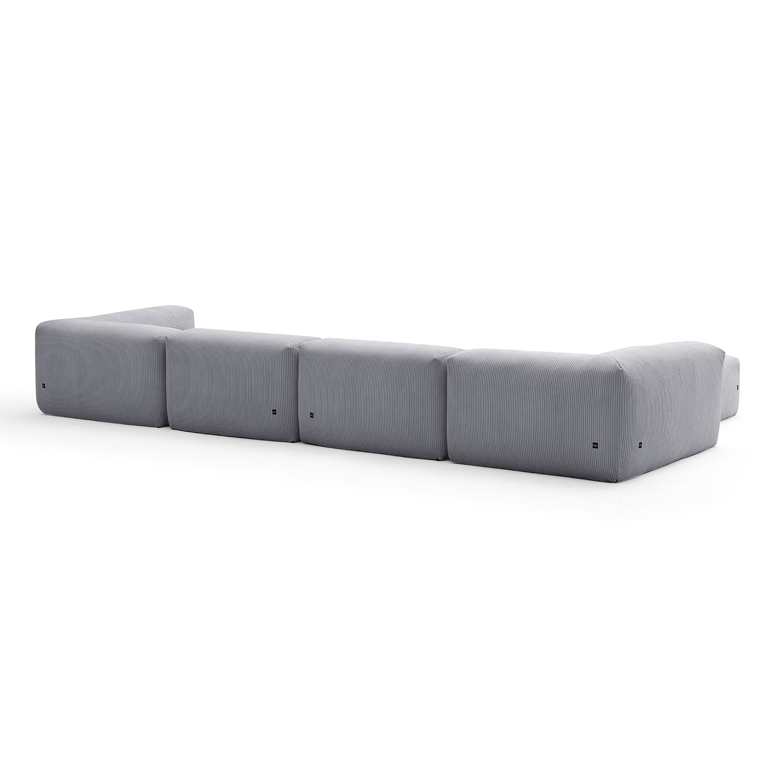 Modular Sofa - Mellow Extra Deep Sectional with Ottoman - MC - Mario Capasa