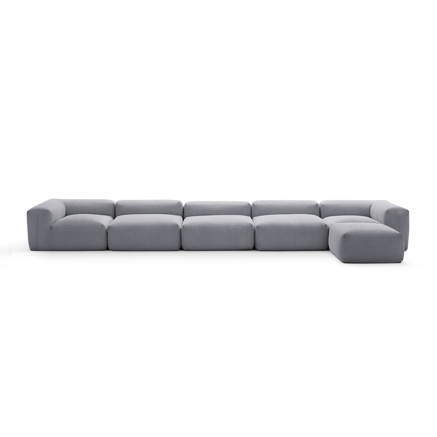 Modular Sofa - Mellow Extra Deep Sectional with Ottoman - MC - Mario Capasa